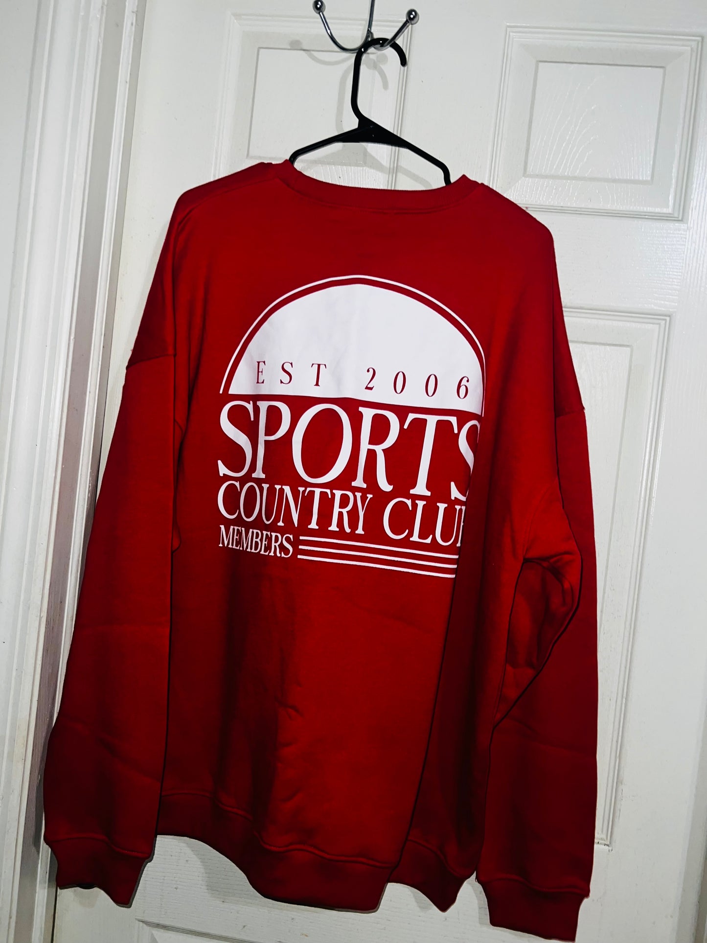 Sports Country Club Oversized Sweatshirt