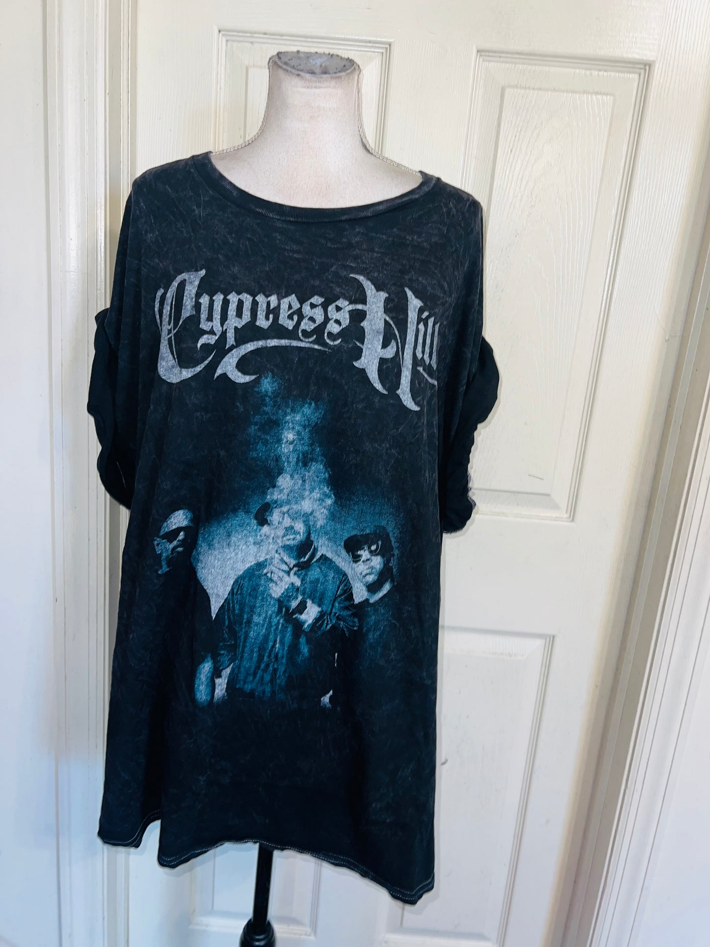 Cypress Hill Double Sided Oversized Distressed Tee