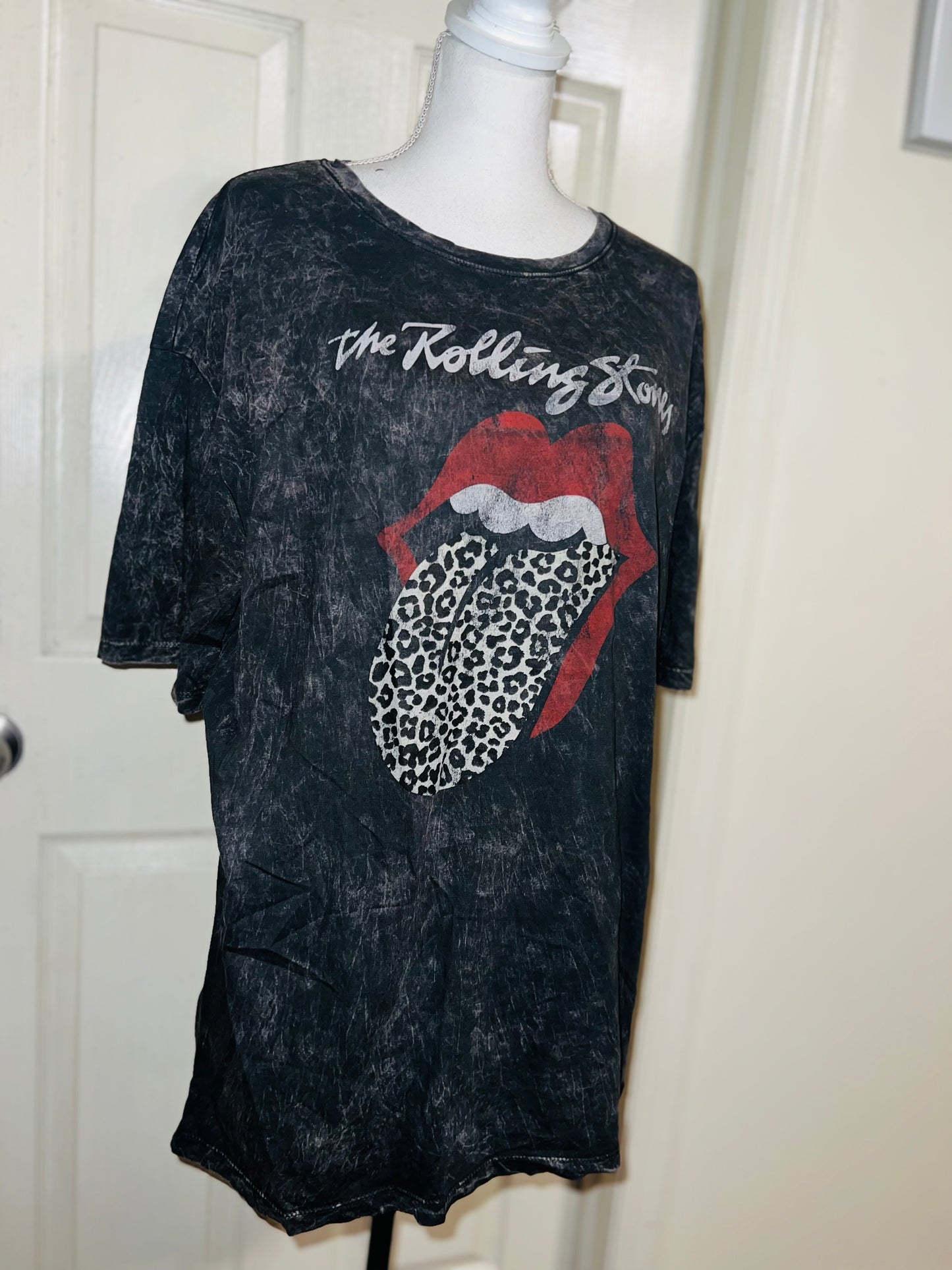 The Rolling Stones Oversized Distressed Tee