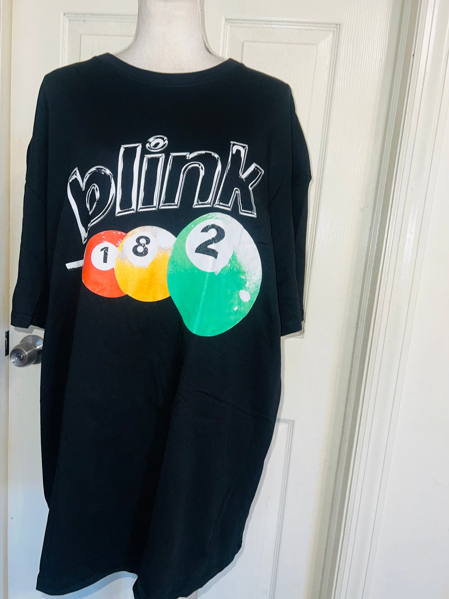 Blink-182 Oversized Distressed Tee