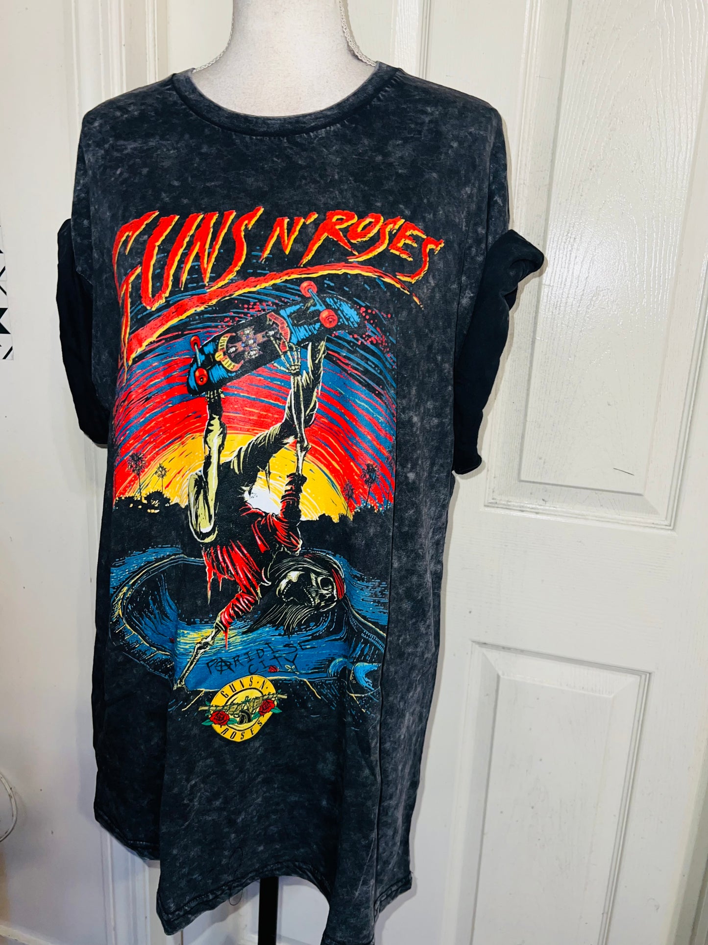 Guns N’ Roses Oversized Distressed Tee