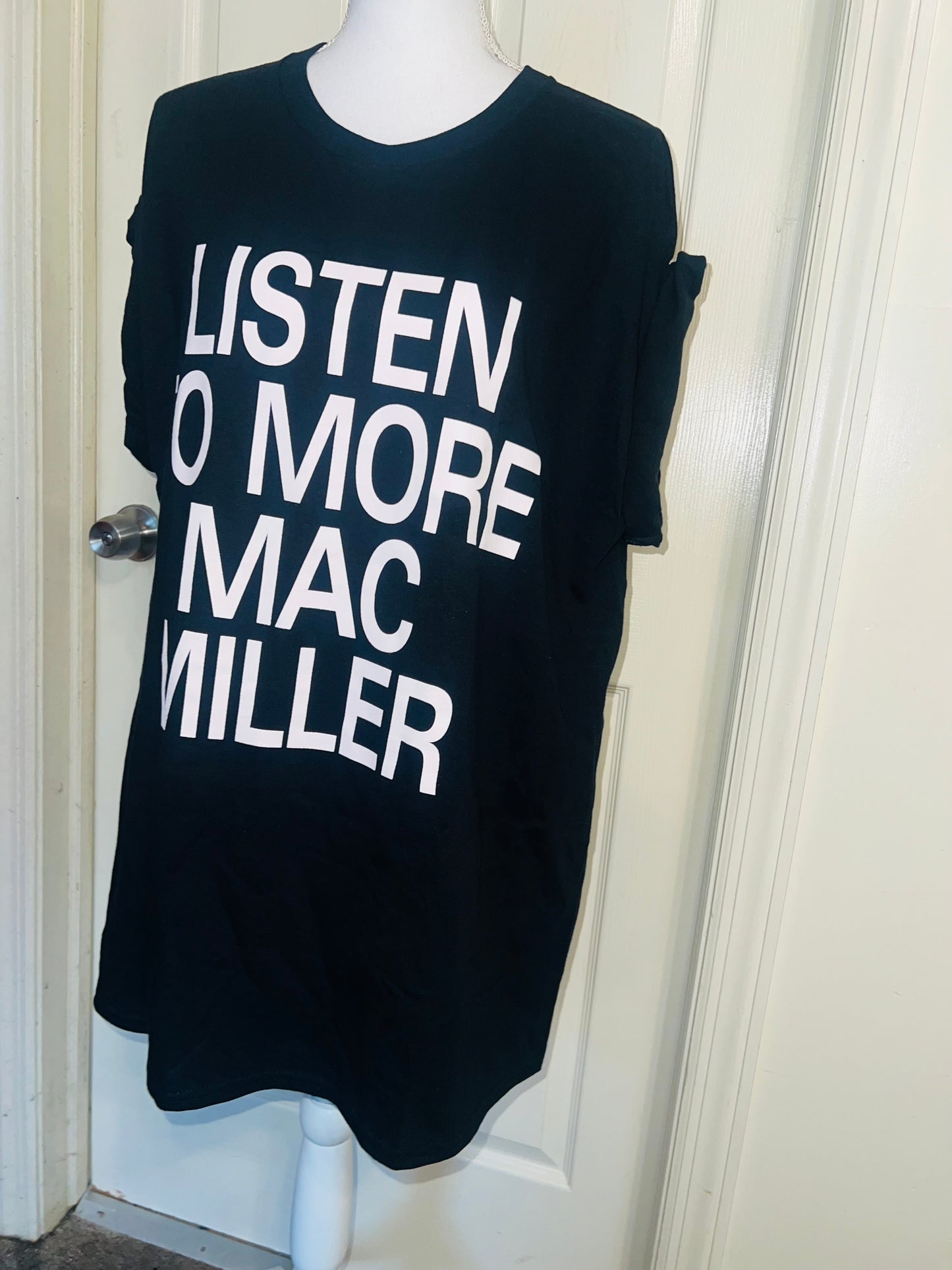 Mac Miller Double Sided Oversized Distressed Tee