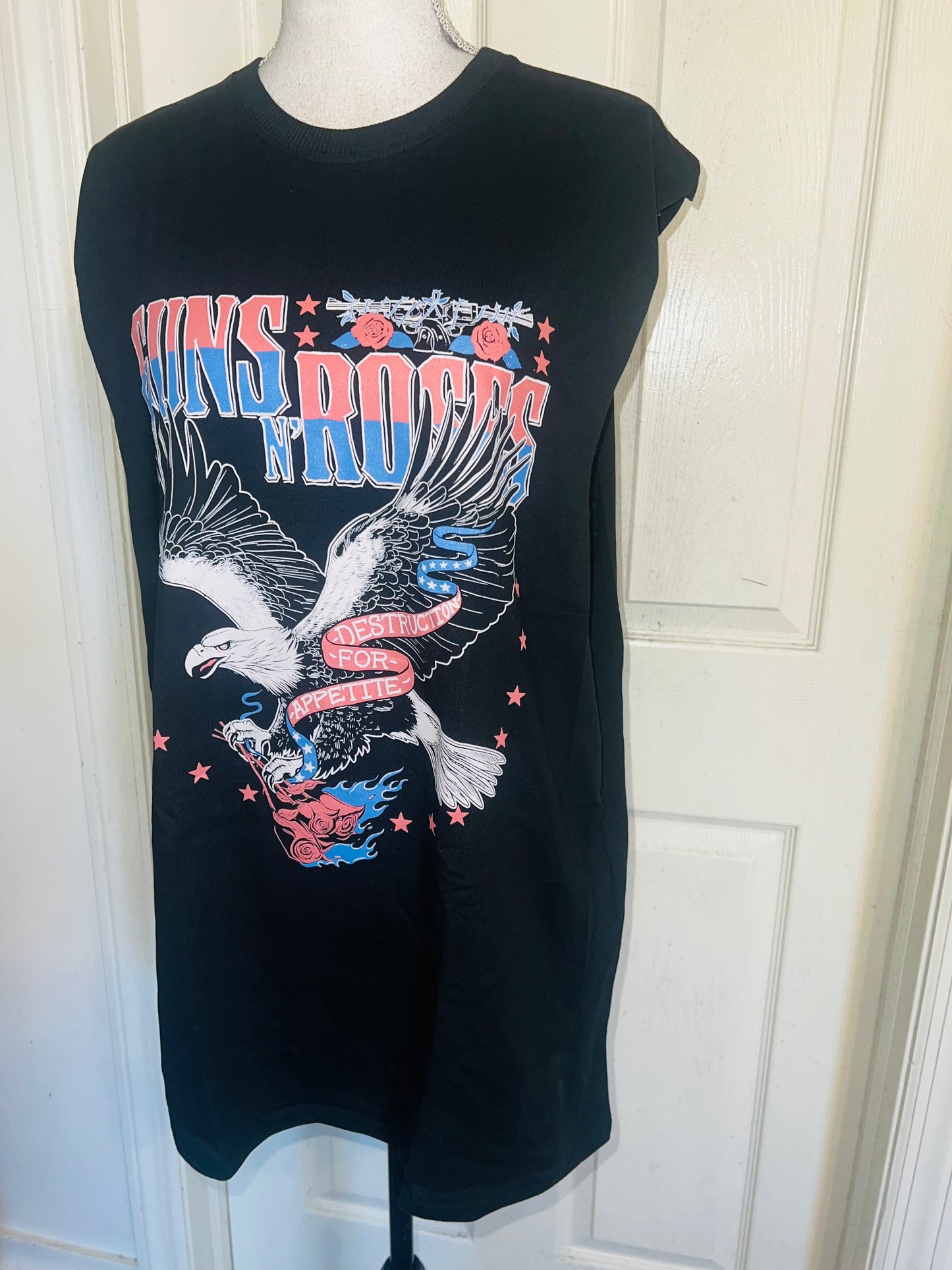 Guns N’ Roses Oversized Distressed Tank