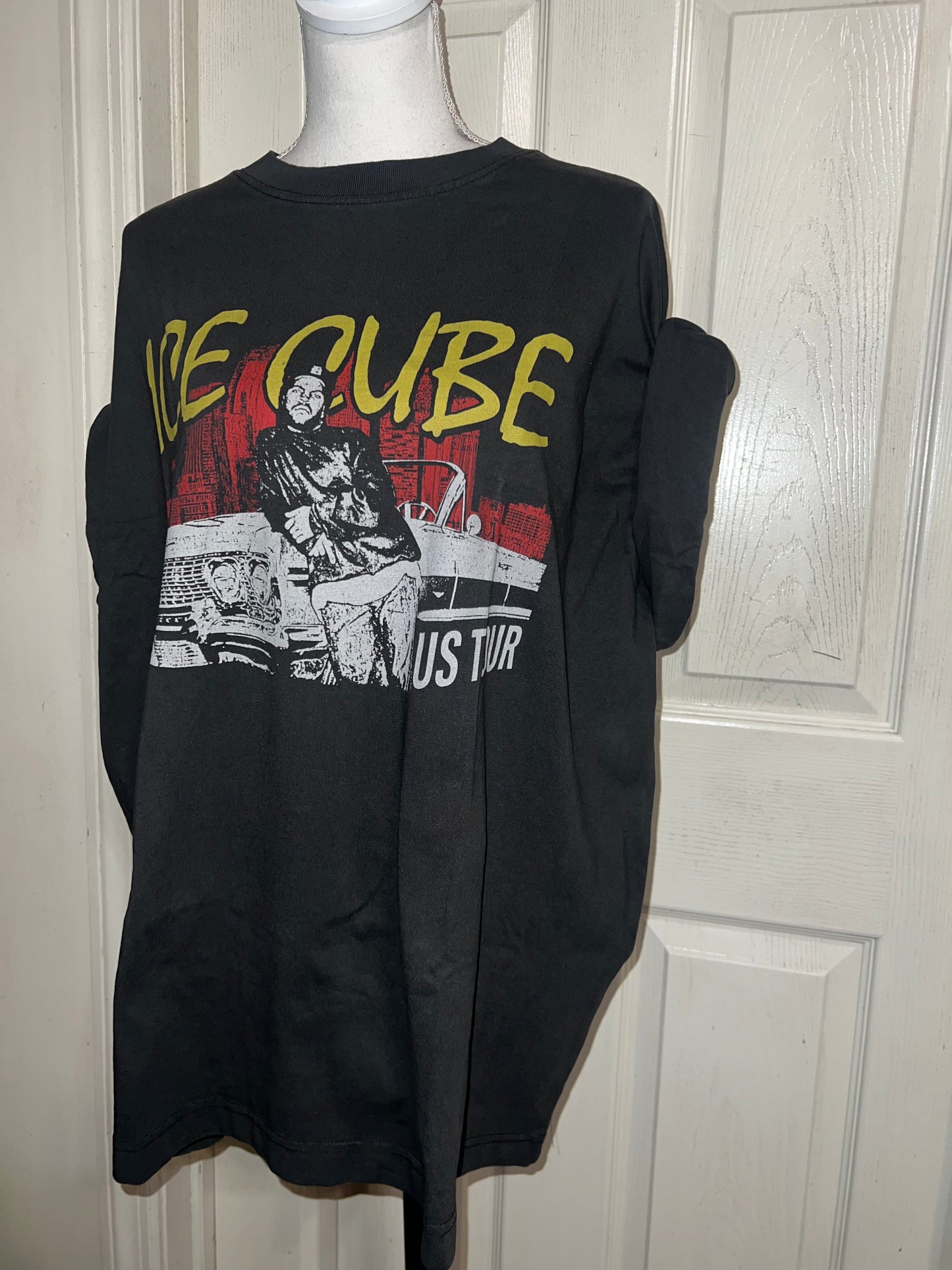 Ice Cube Double Sided Oversized Distressed Tee