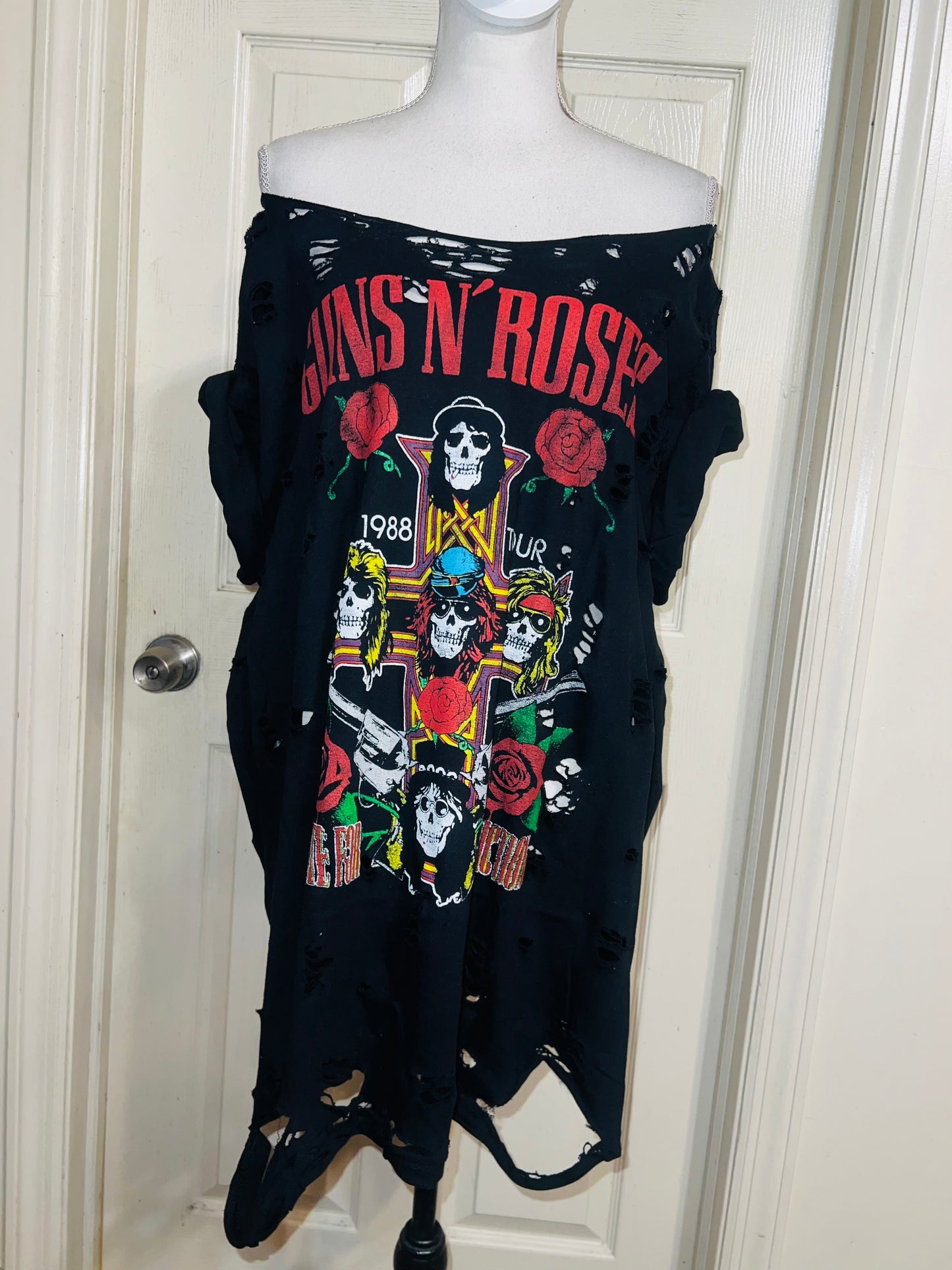 Guns N’ Roses Oversized Distressed Tee