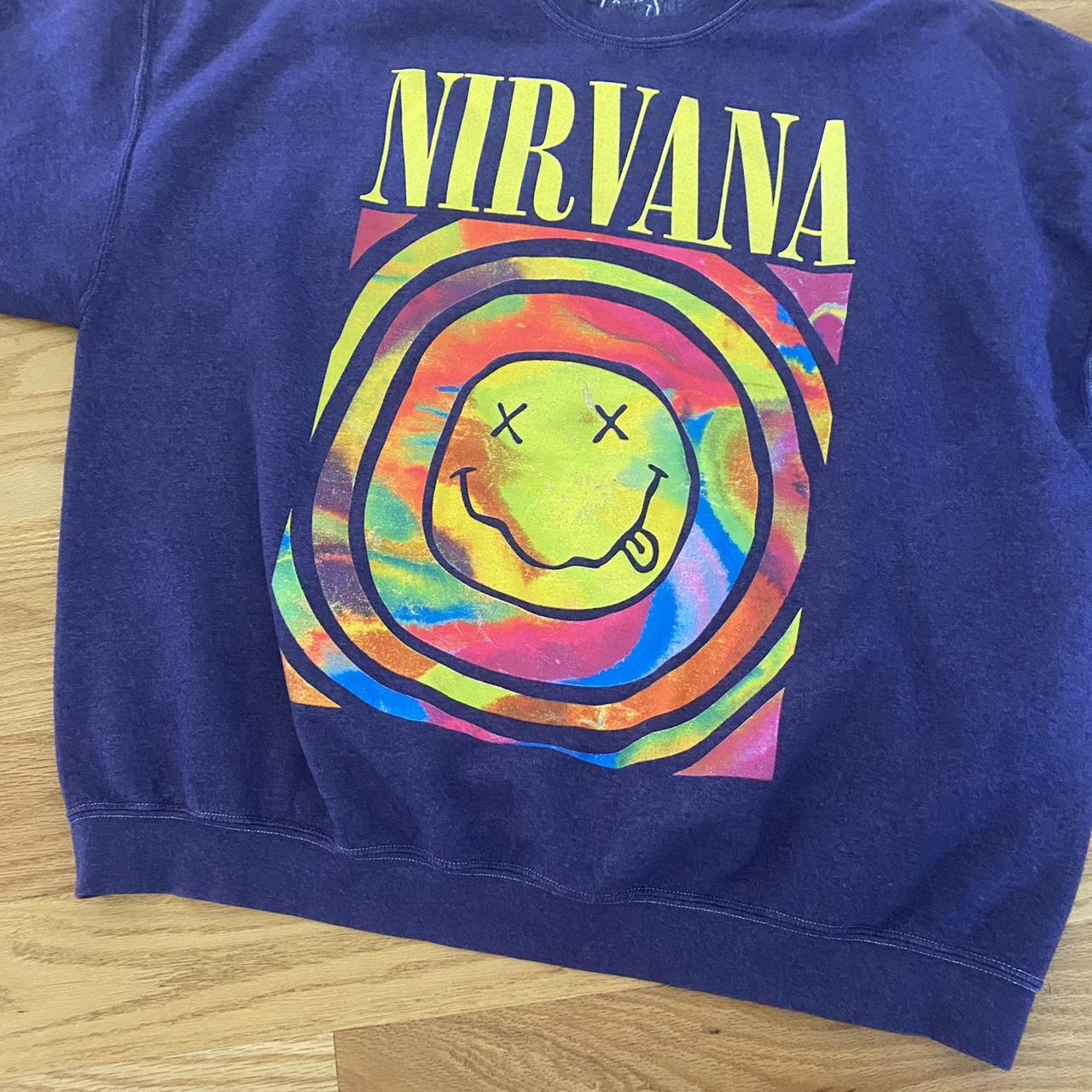 Nirvana Oversized Distressed Sweatshirt (Multi-Color Options)