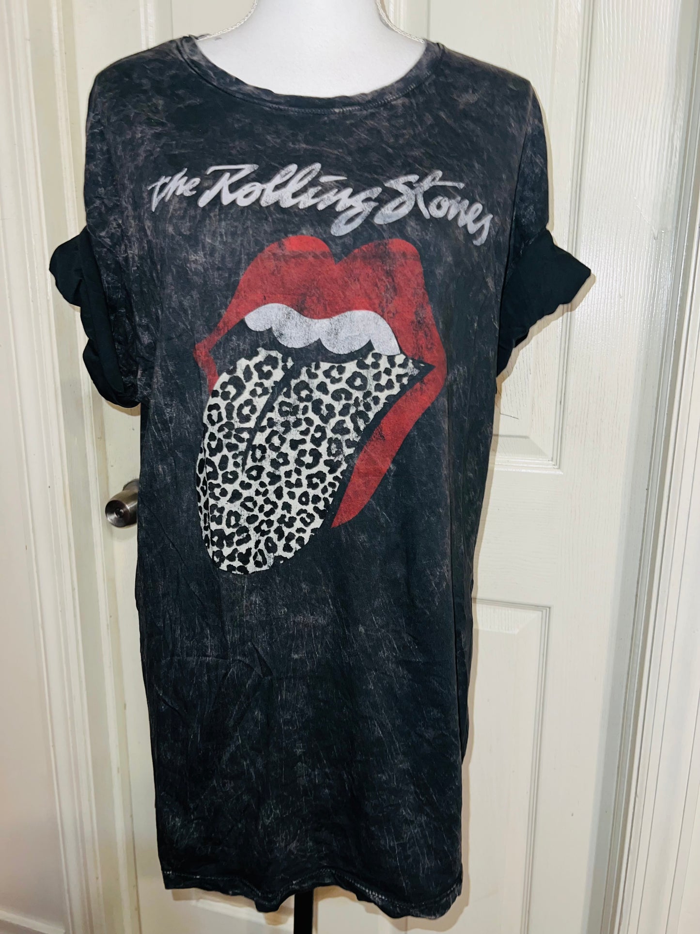 The Rolling Stones Oversized Distressed Tee