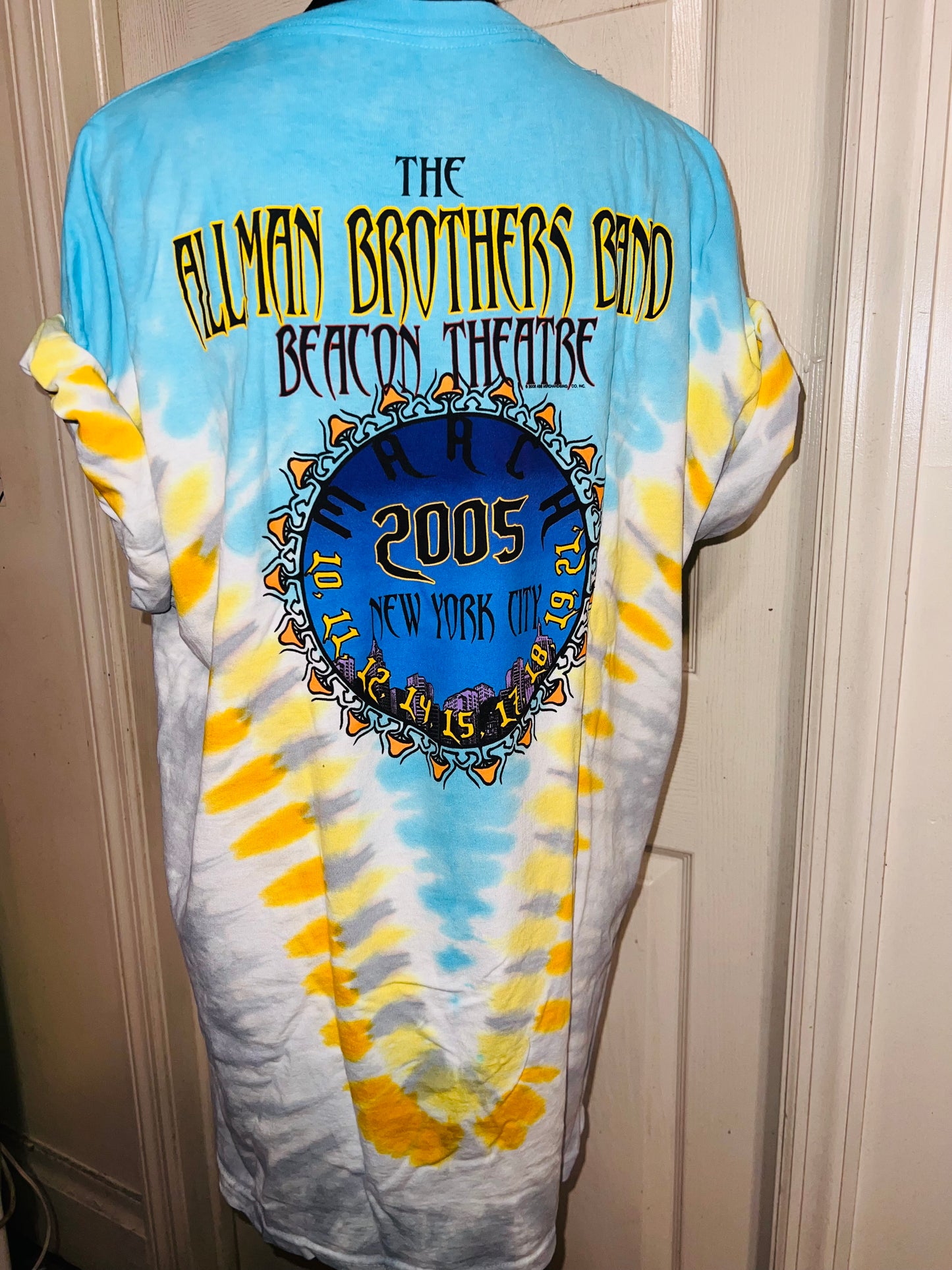 The Allman Brothers Band Double Sided Distressed Tee
