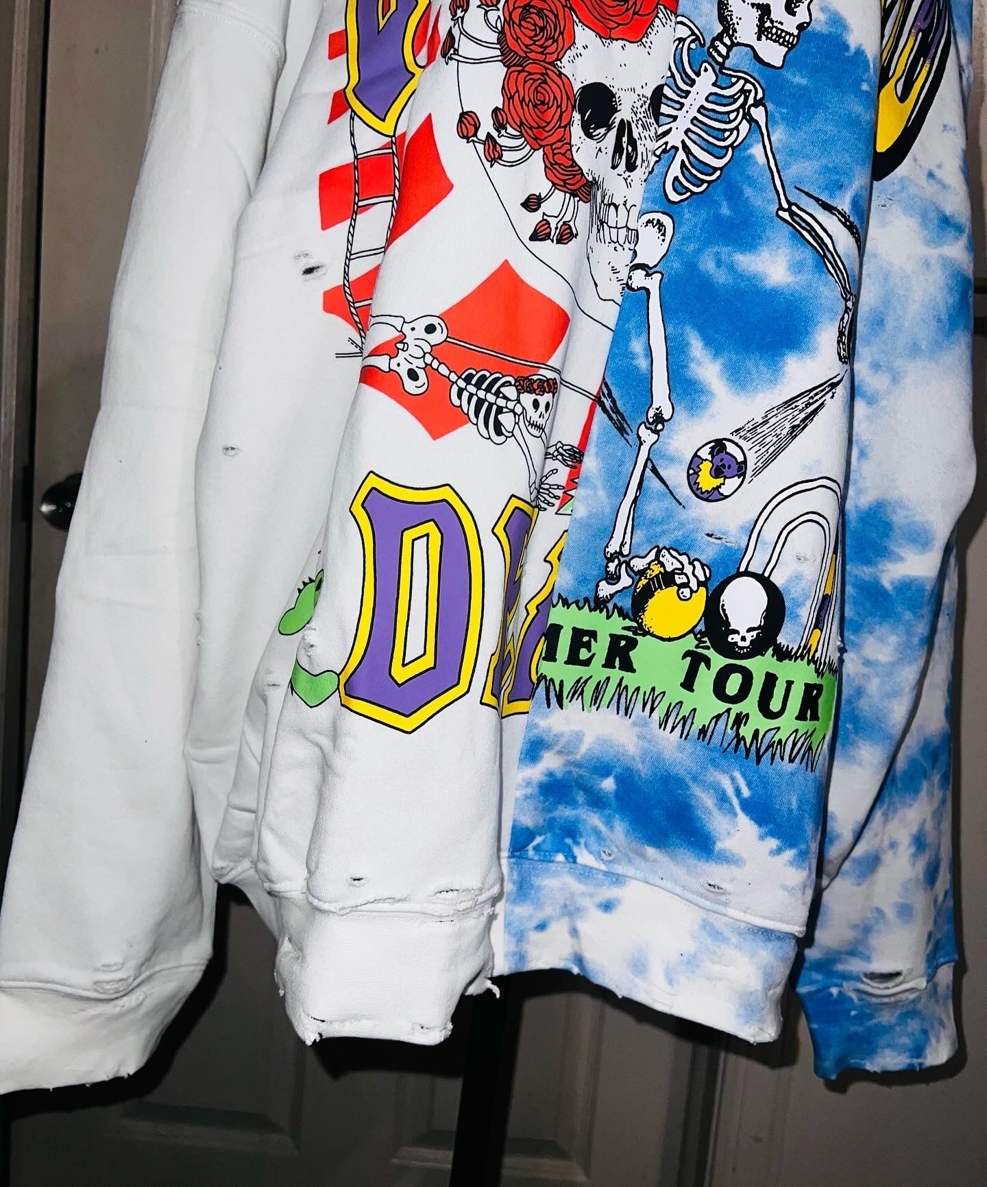 Grateful Dead Oversized Split Sweatshirt
