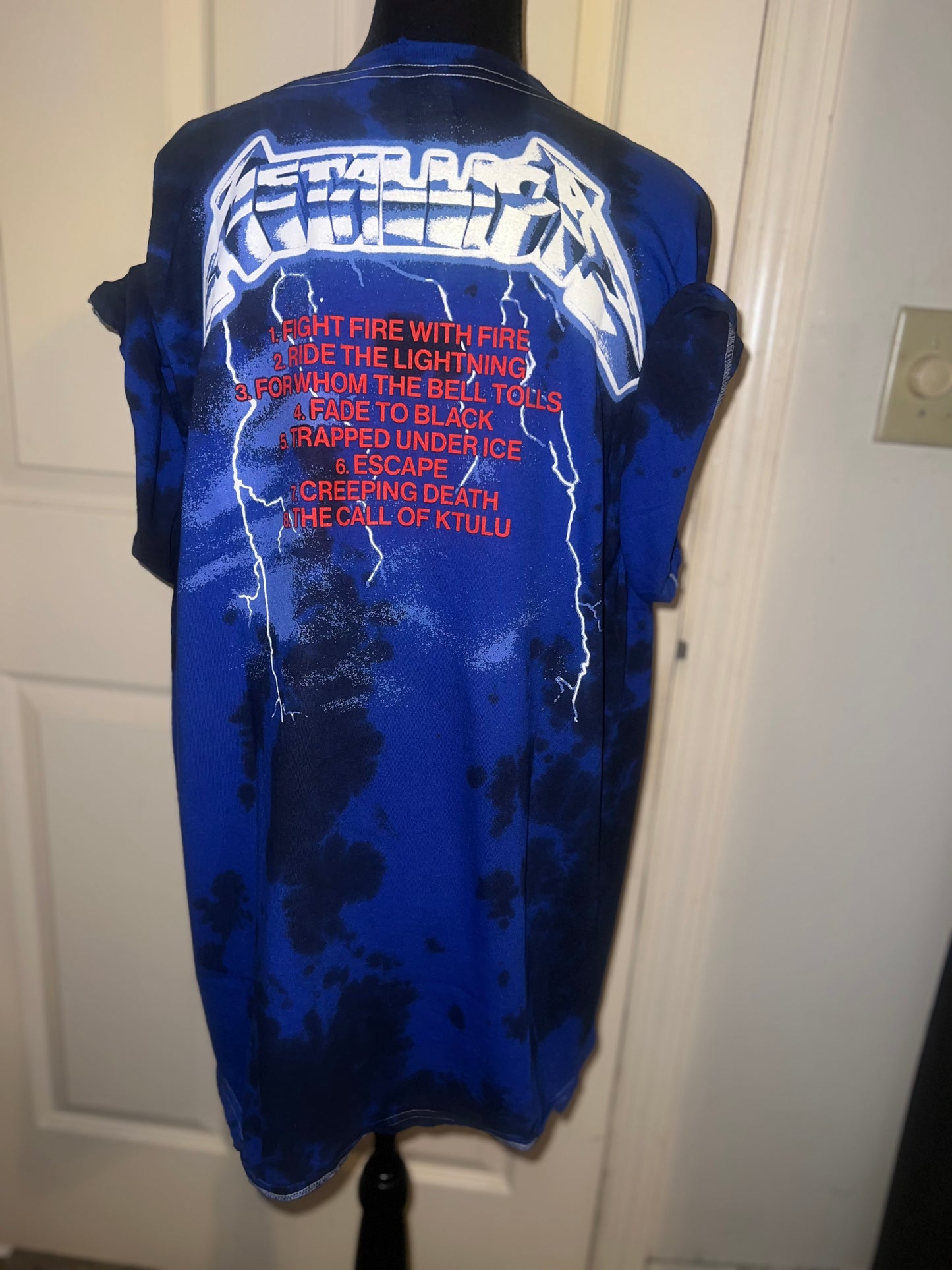 Metallica Double Sided Oversized Tee
