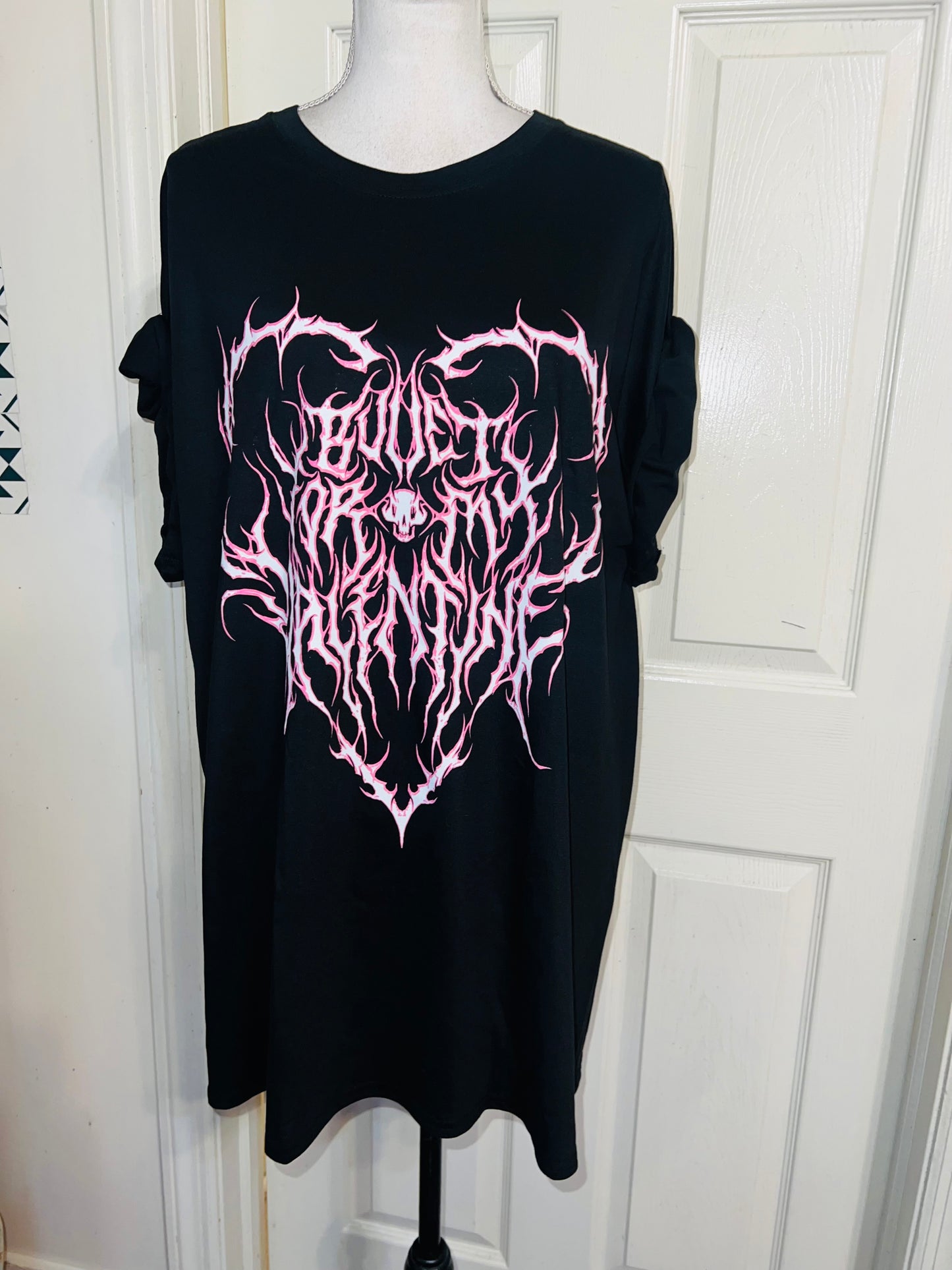 Bullet for my Valentine Oversized Distressed Tee