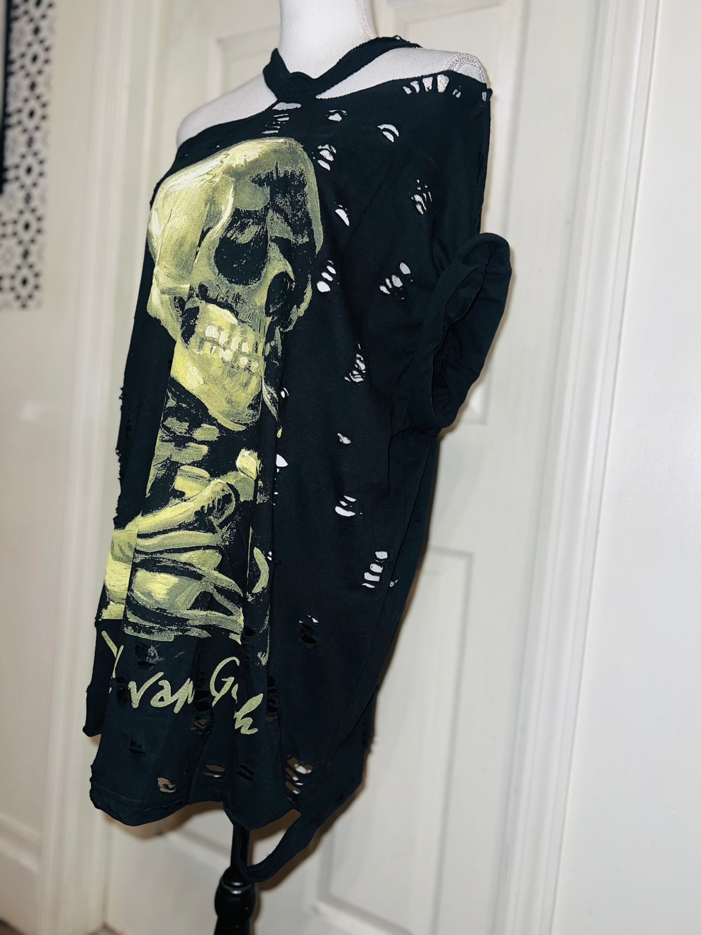 Vincent Van Gogh Oversized Distresed Tee (read description)