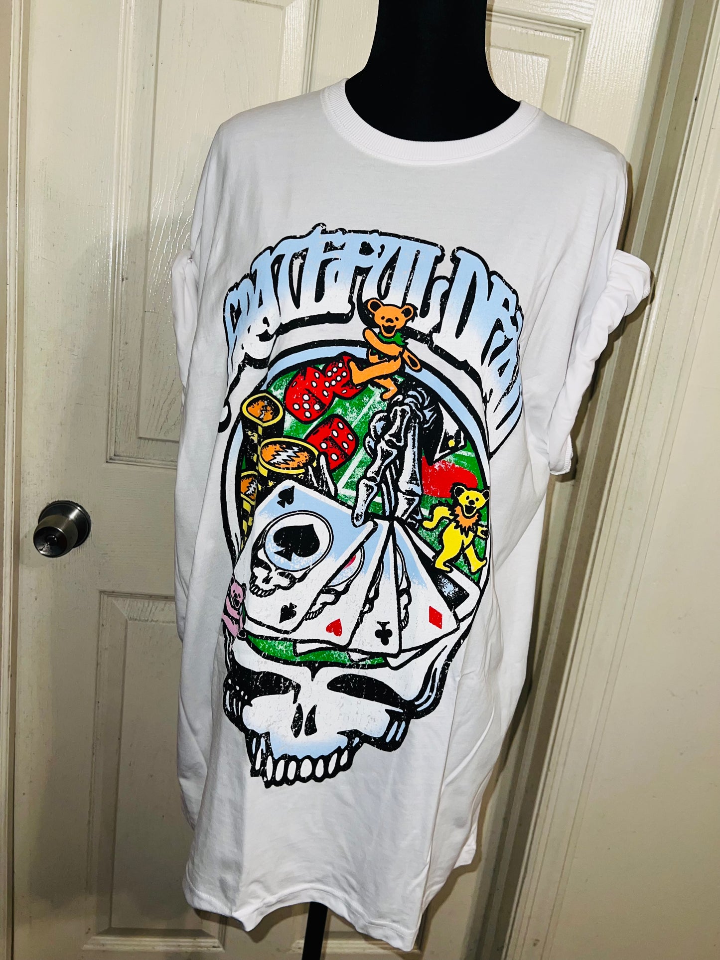 Grateful Dead Oversized Distressed Tee