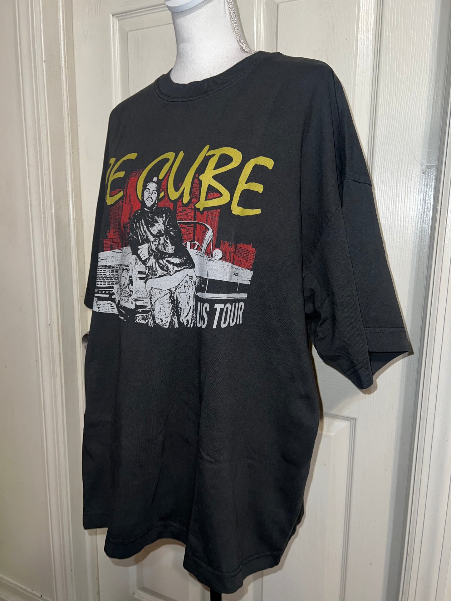 Ice Cube Double Sided Oversized Distressed Tee