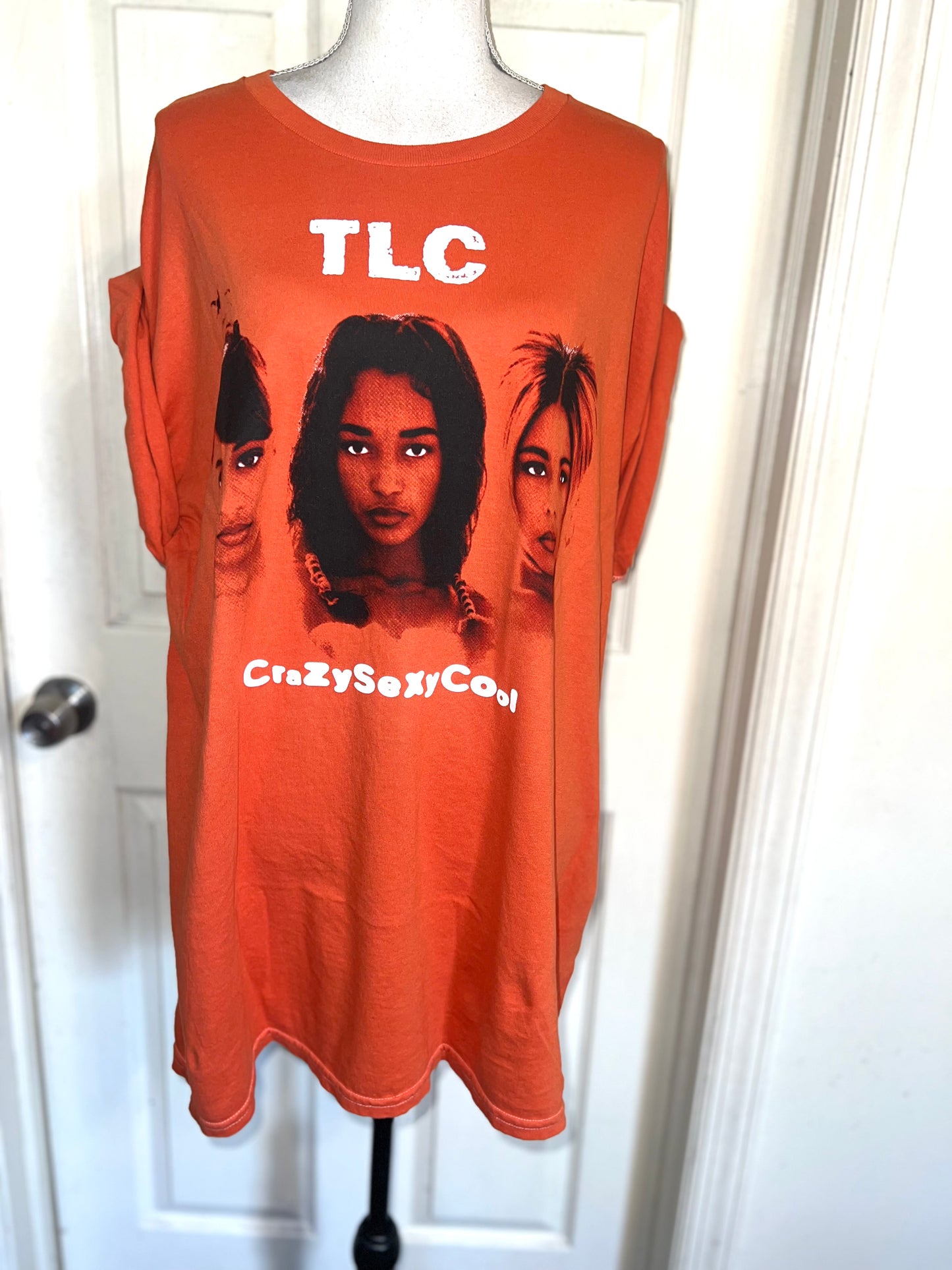 TLC Oversized Distressed Tee