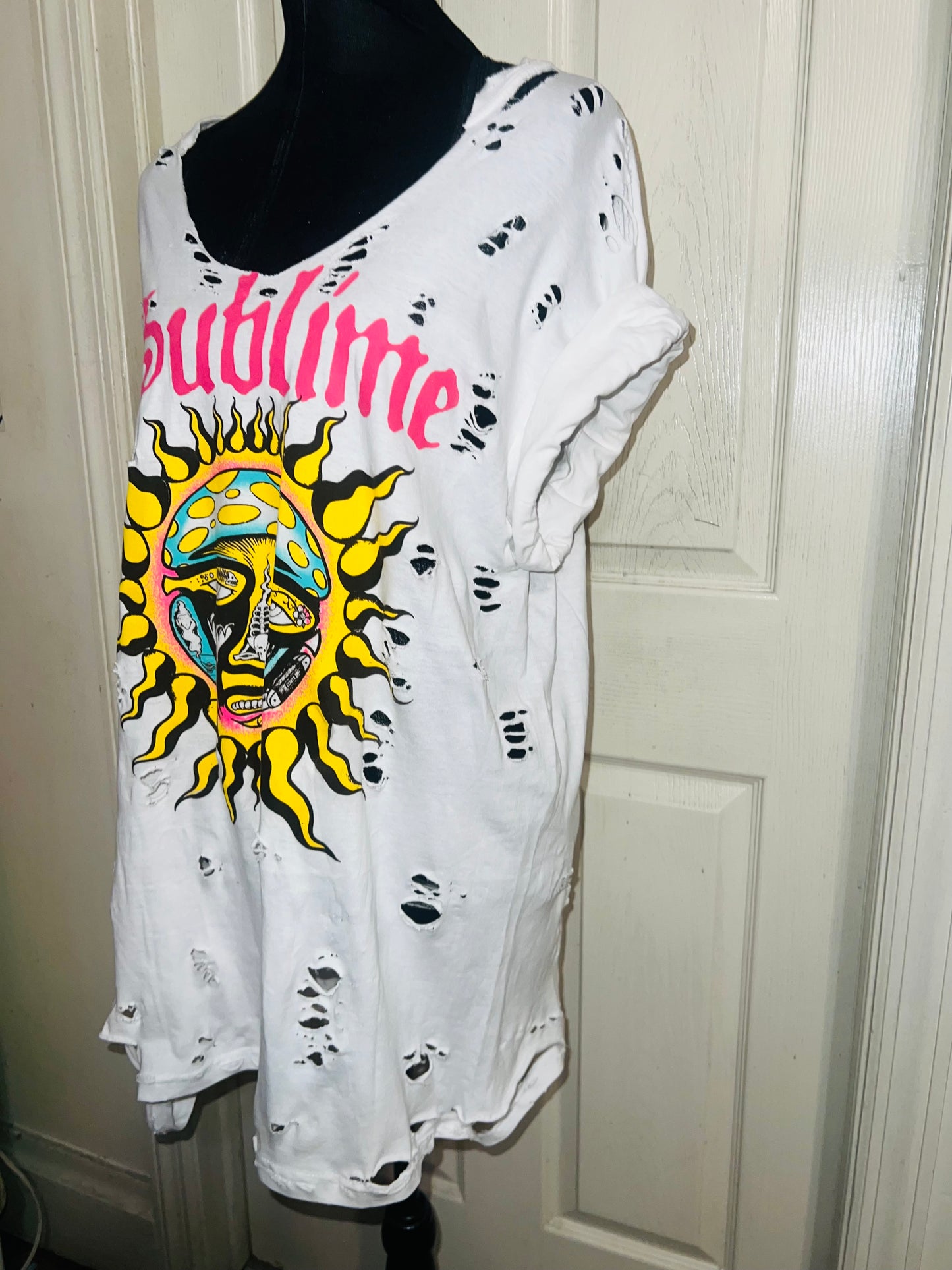 Sublime Oversized Distressed Tee