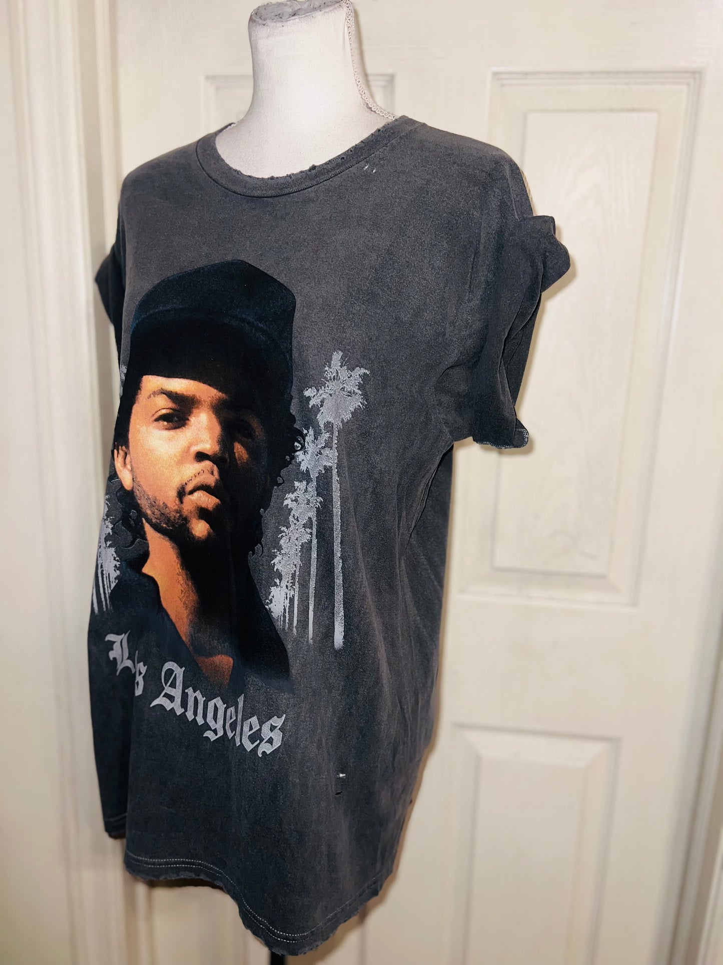 Boyz in The Hood Double Sided Oversized Distressed Tee