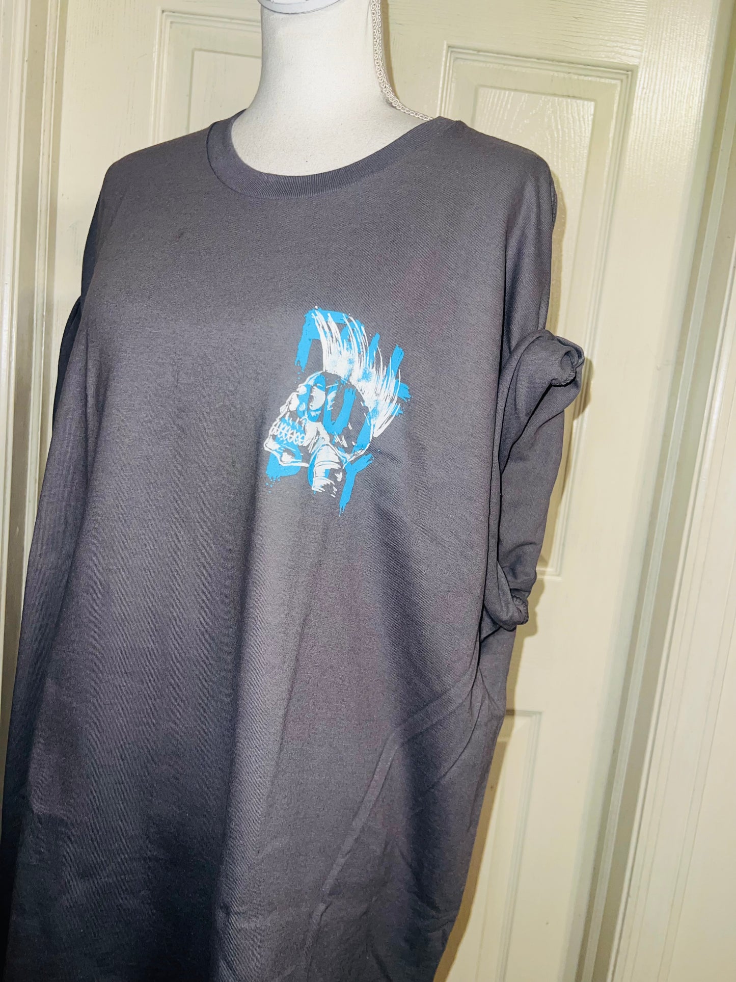 Fall Out Boy Double Sided Oversized Distressed Tee