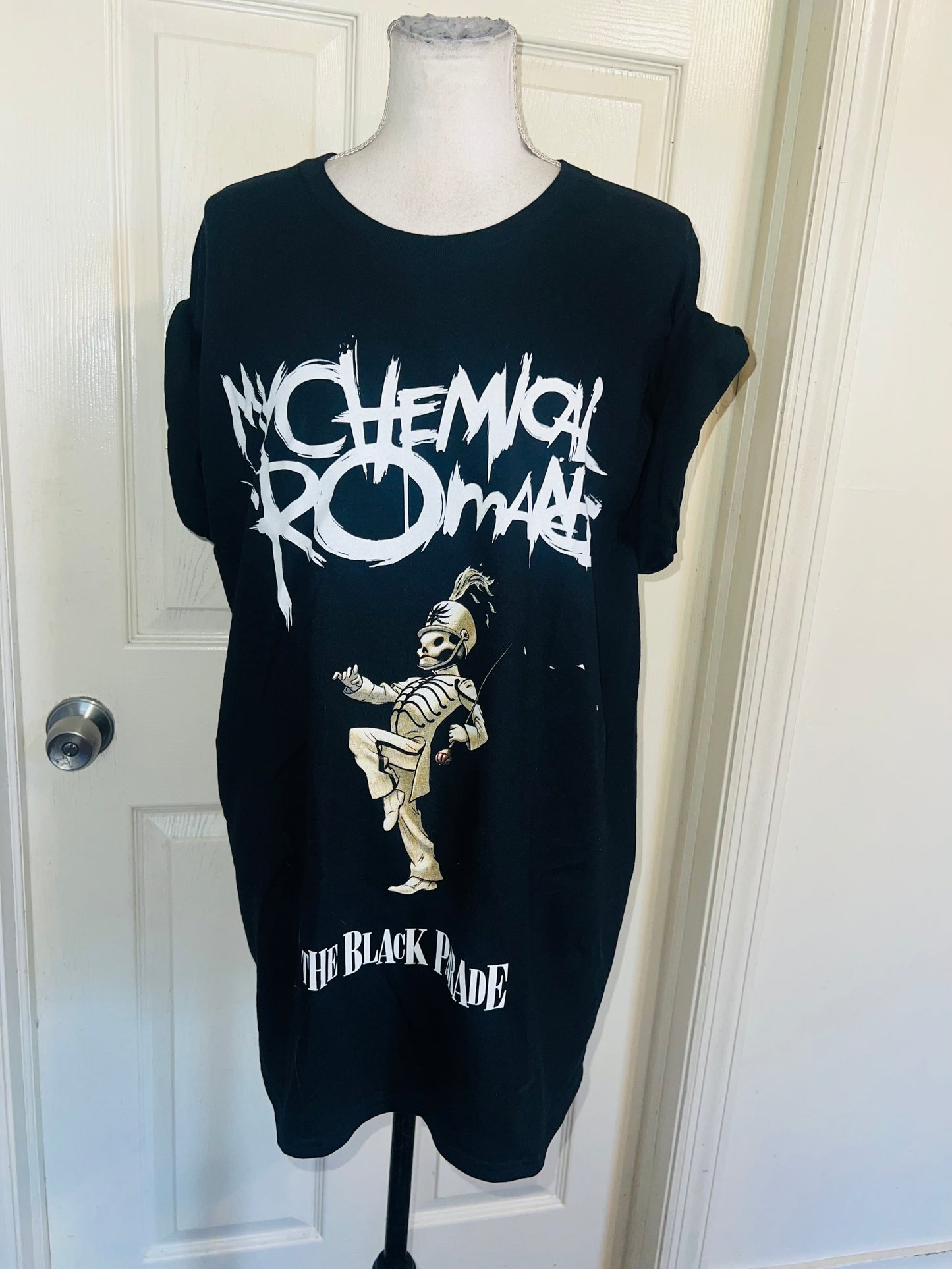 My Chemical Romance Oversized Distressed Tee