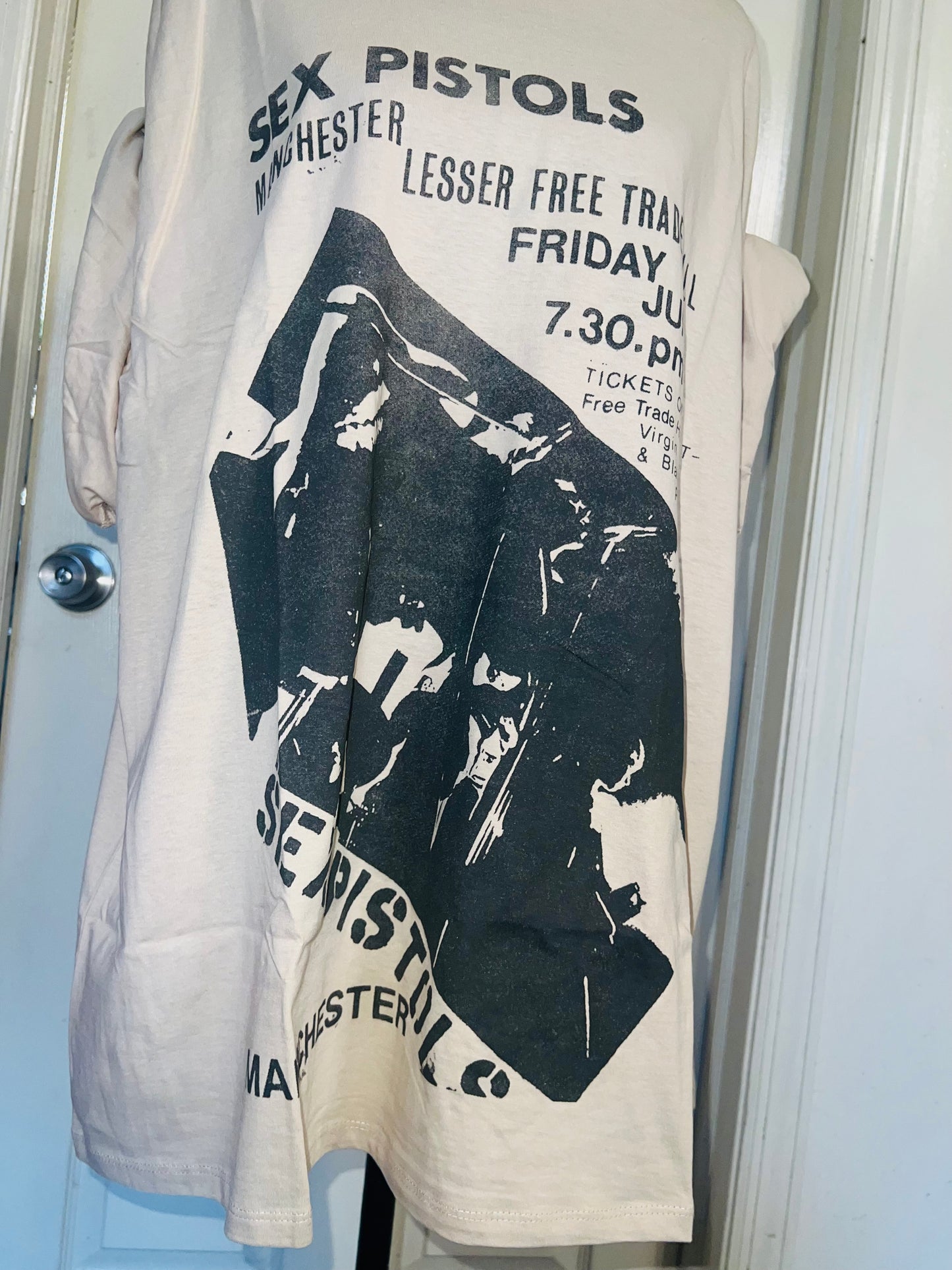 The Sex Pistols Oversized Distressed Tee