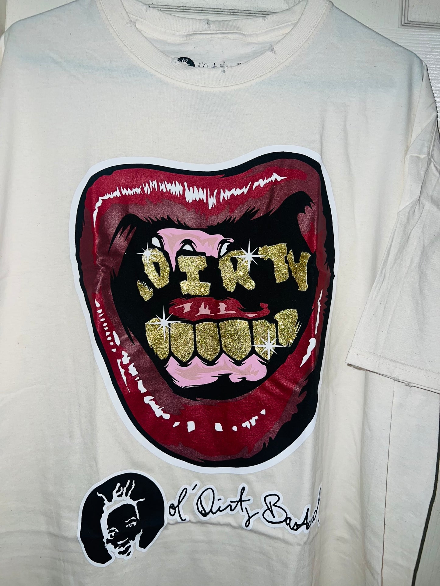 Ol’ Dirty Bastard Oversized Distressed Tee