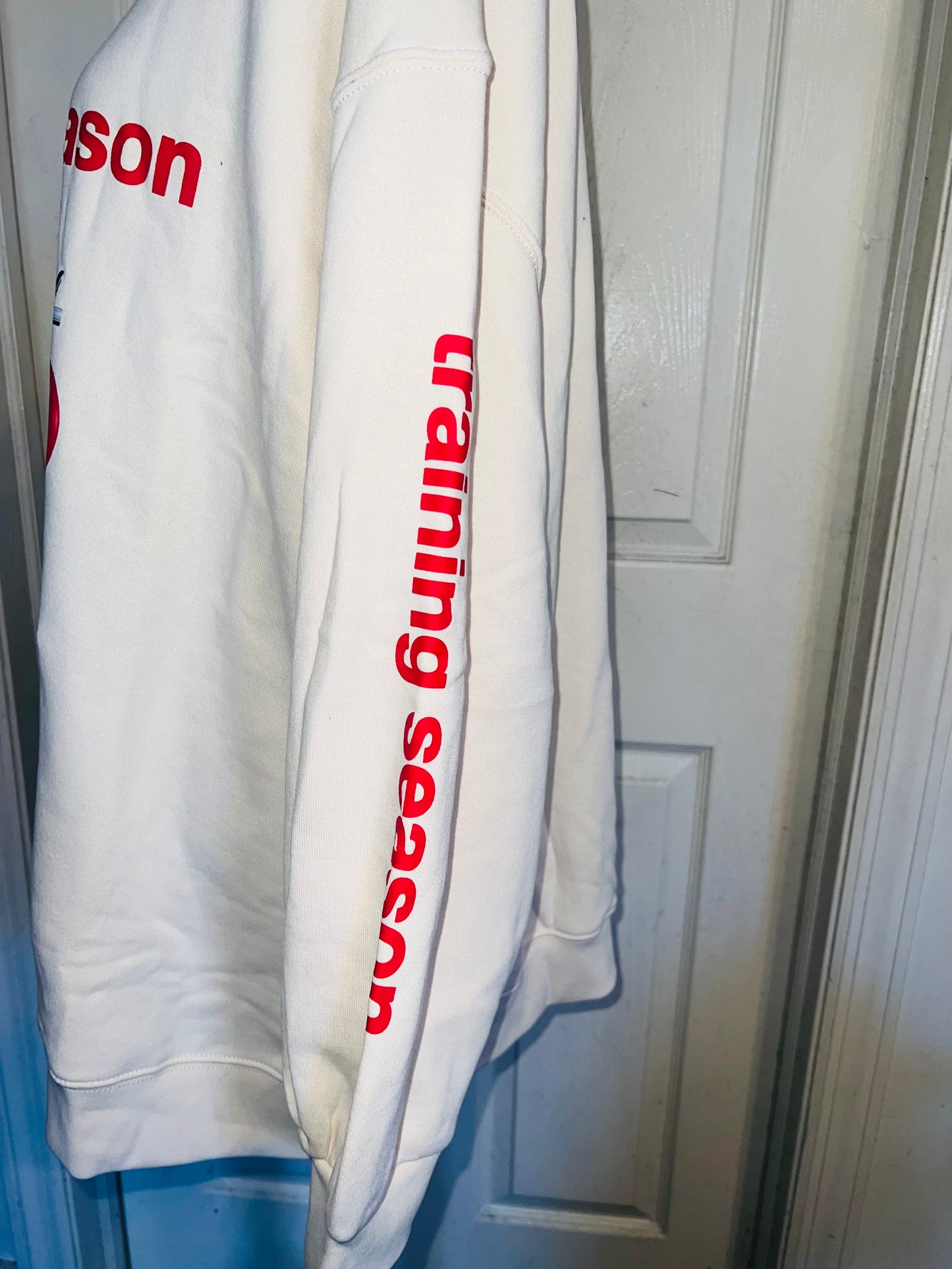 Dua Lipa Oversized Distressed Sweatshirt