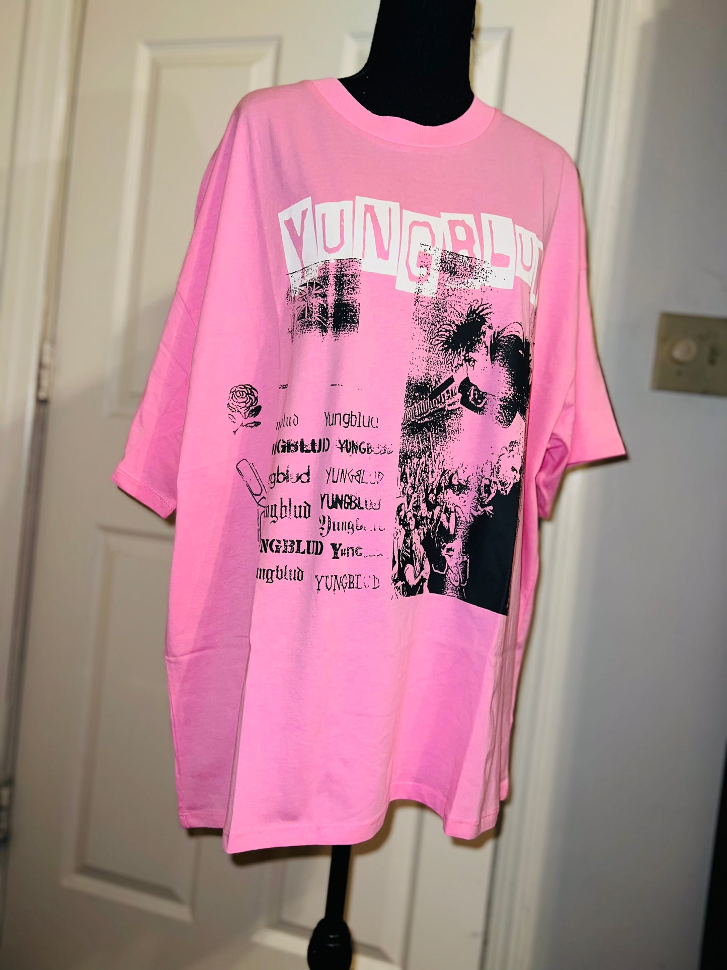 Yungblud Oversized Distressed Tee
