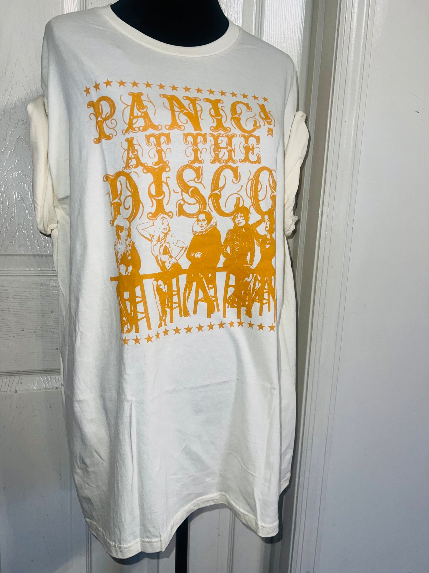 Panic! At the Disco Oversized Distressed Tee