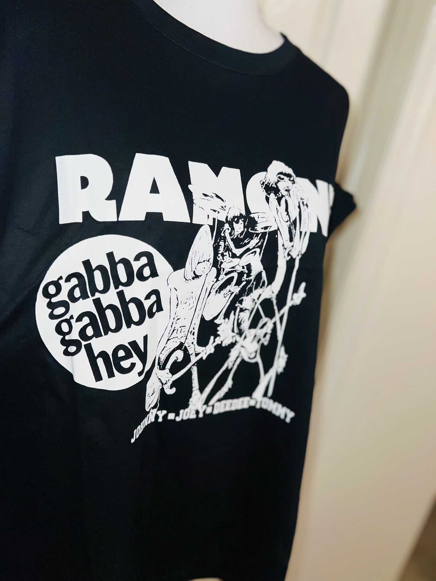Ramones Oversized Distressed Tee