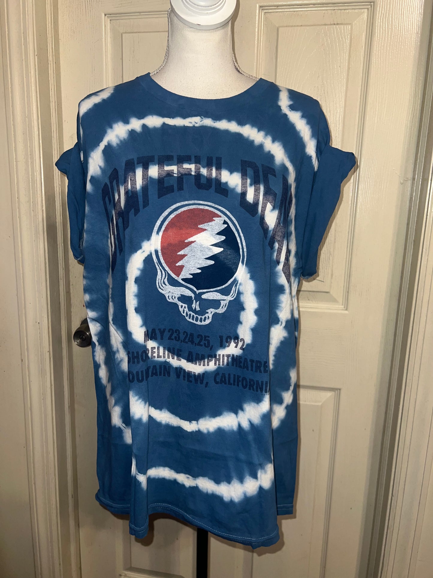 Grateful Dead Oversized Distressed Tee