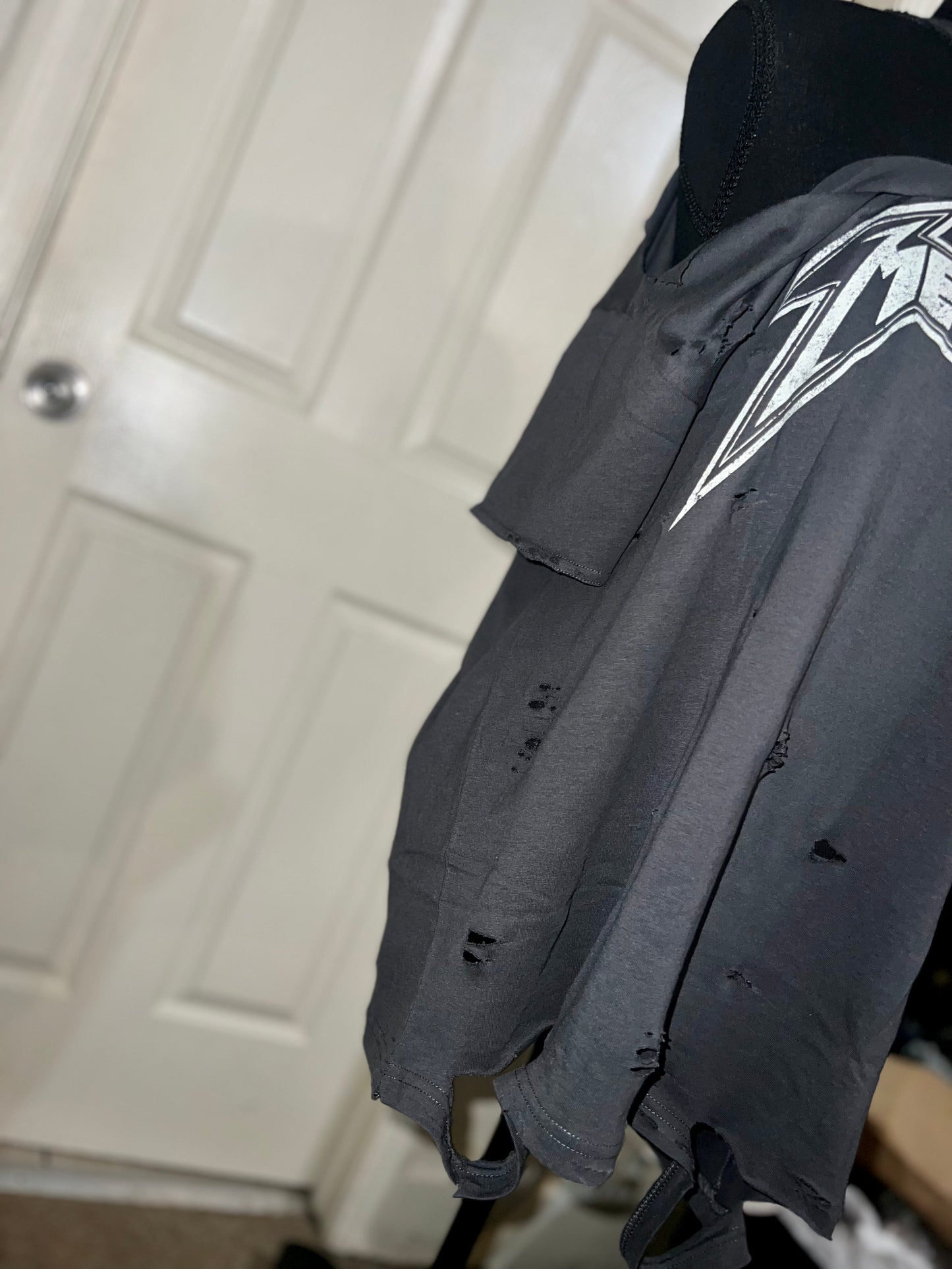 Metallica Oversized Distressed Tee