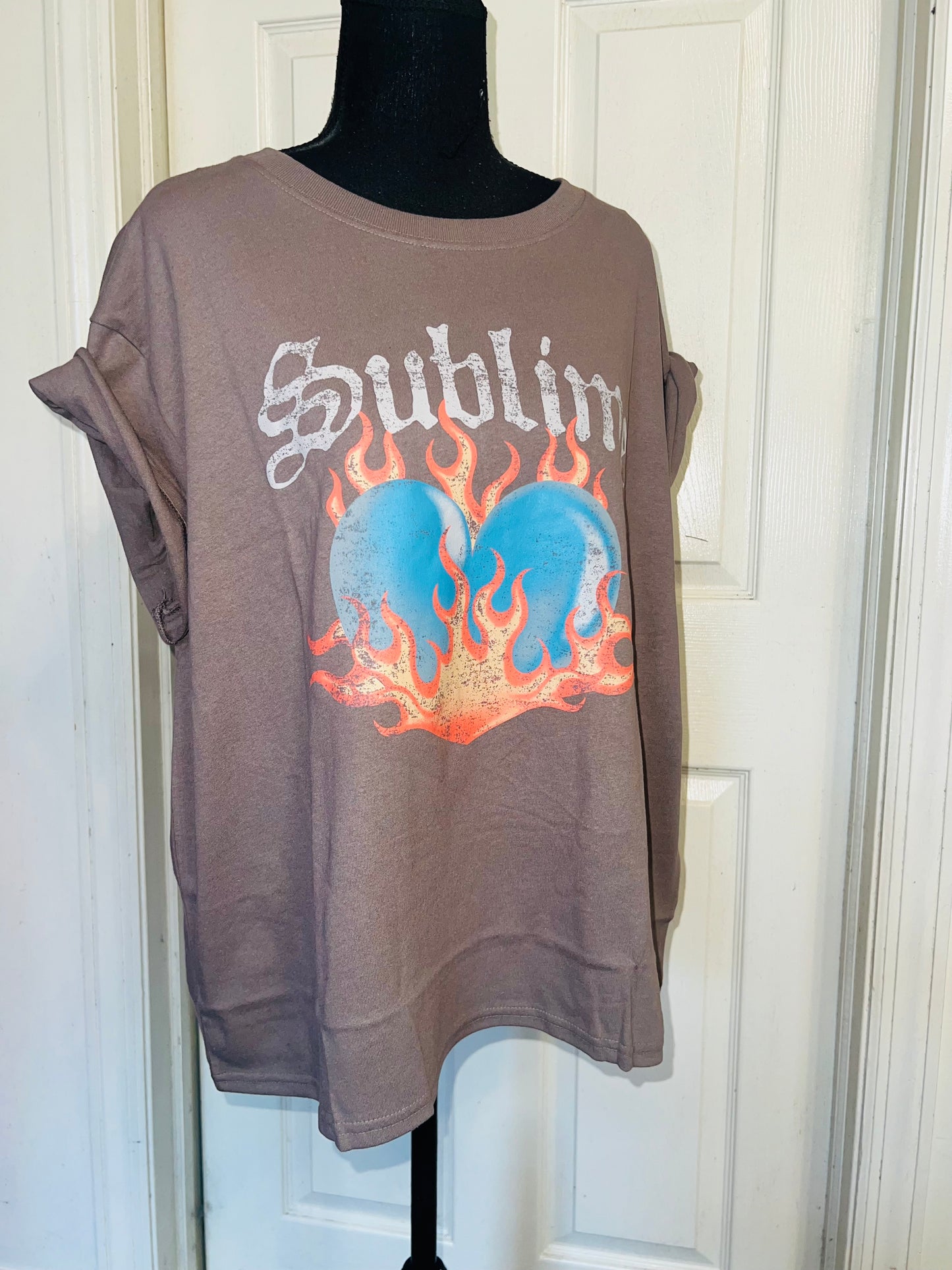 Sublime Oversized Distressed Tee