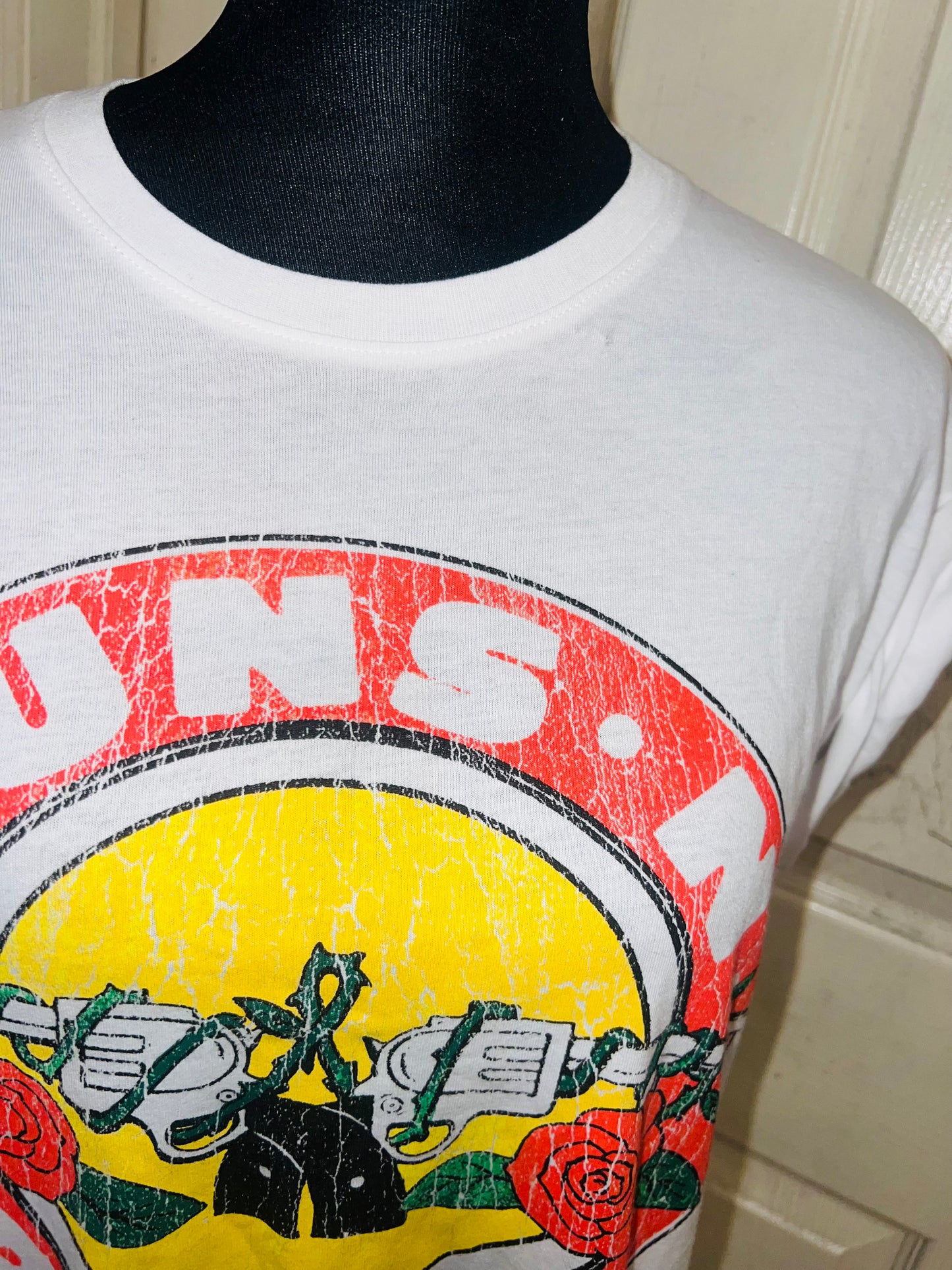 Guns n Roses Oversized Distressed Tee