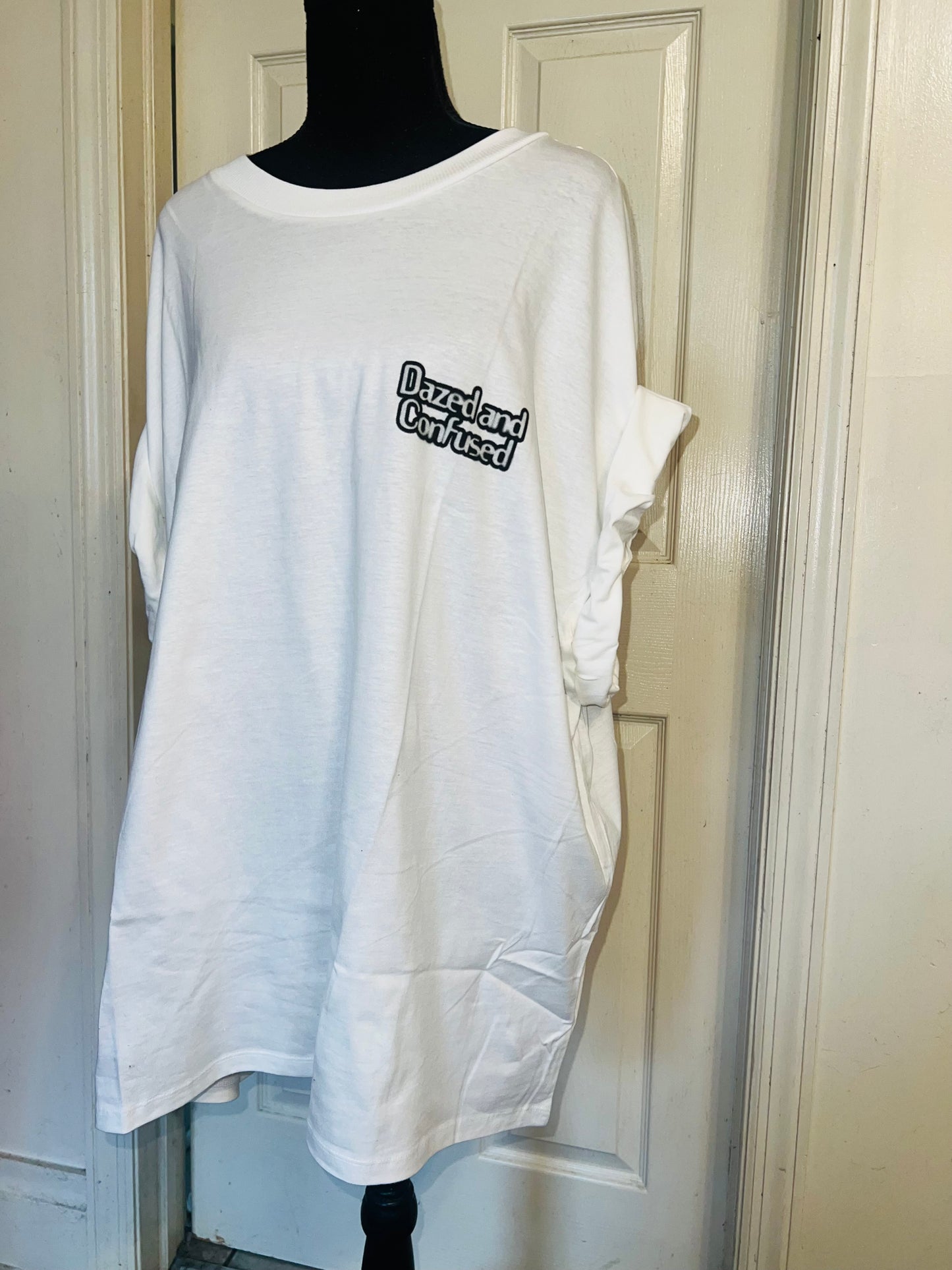 Dazed and Confused Double Sided Distressed Tee