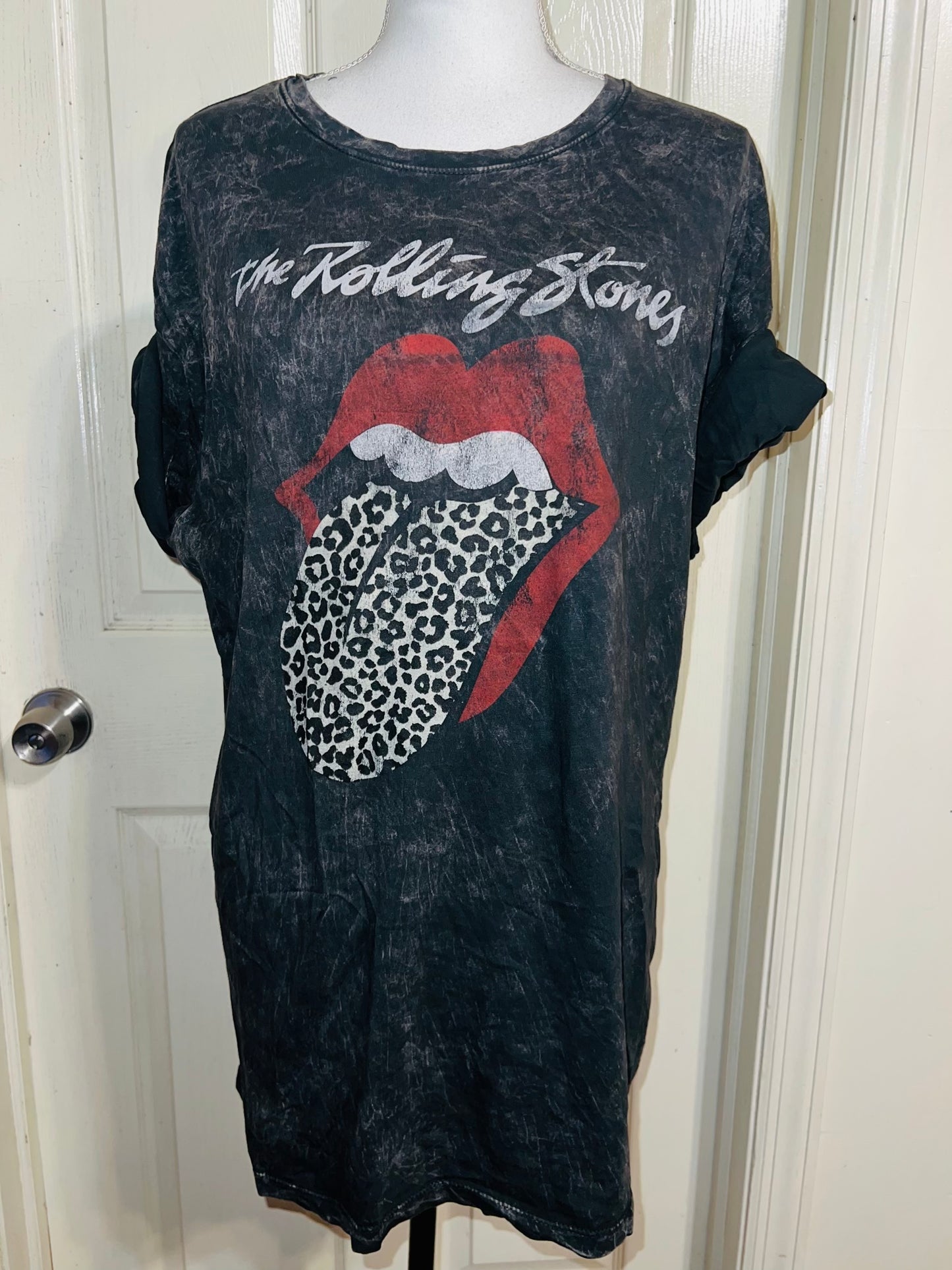 The Rolling Stones Oversized Distressed Tee