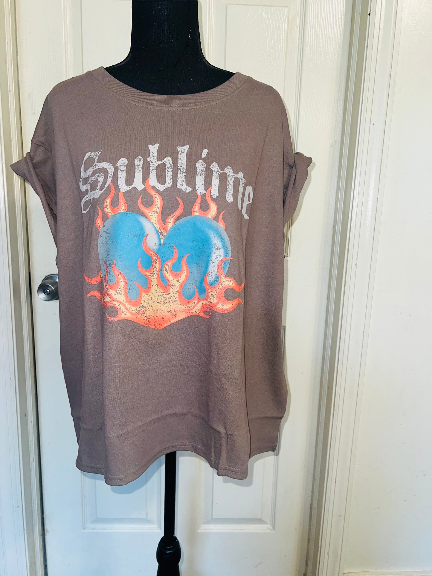Sublime Oversized Distressed Tee