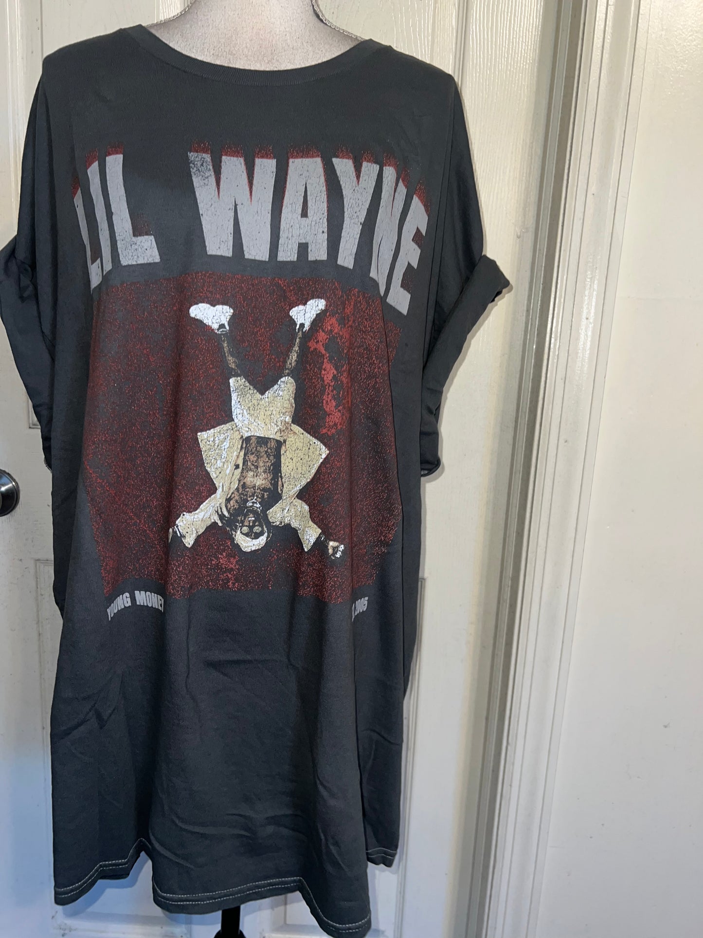 Lil Wayne Oversized Distressed Tee
