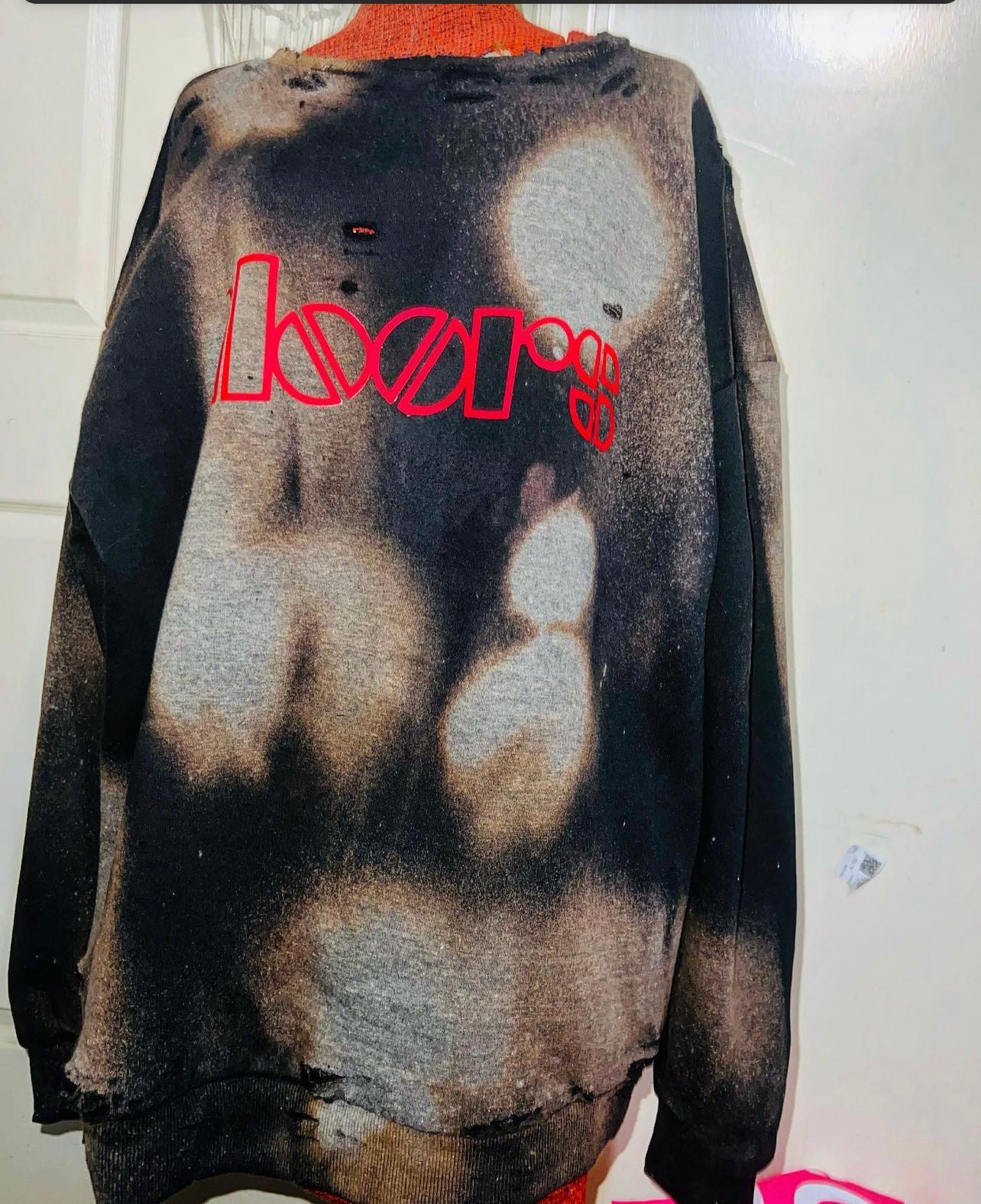 The Doors Oversized Distressed Sweatshirt