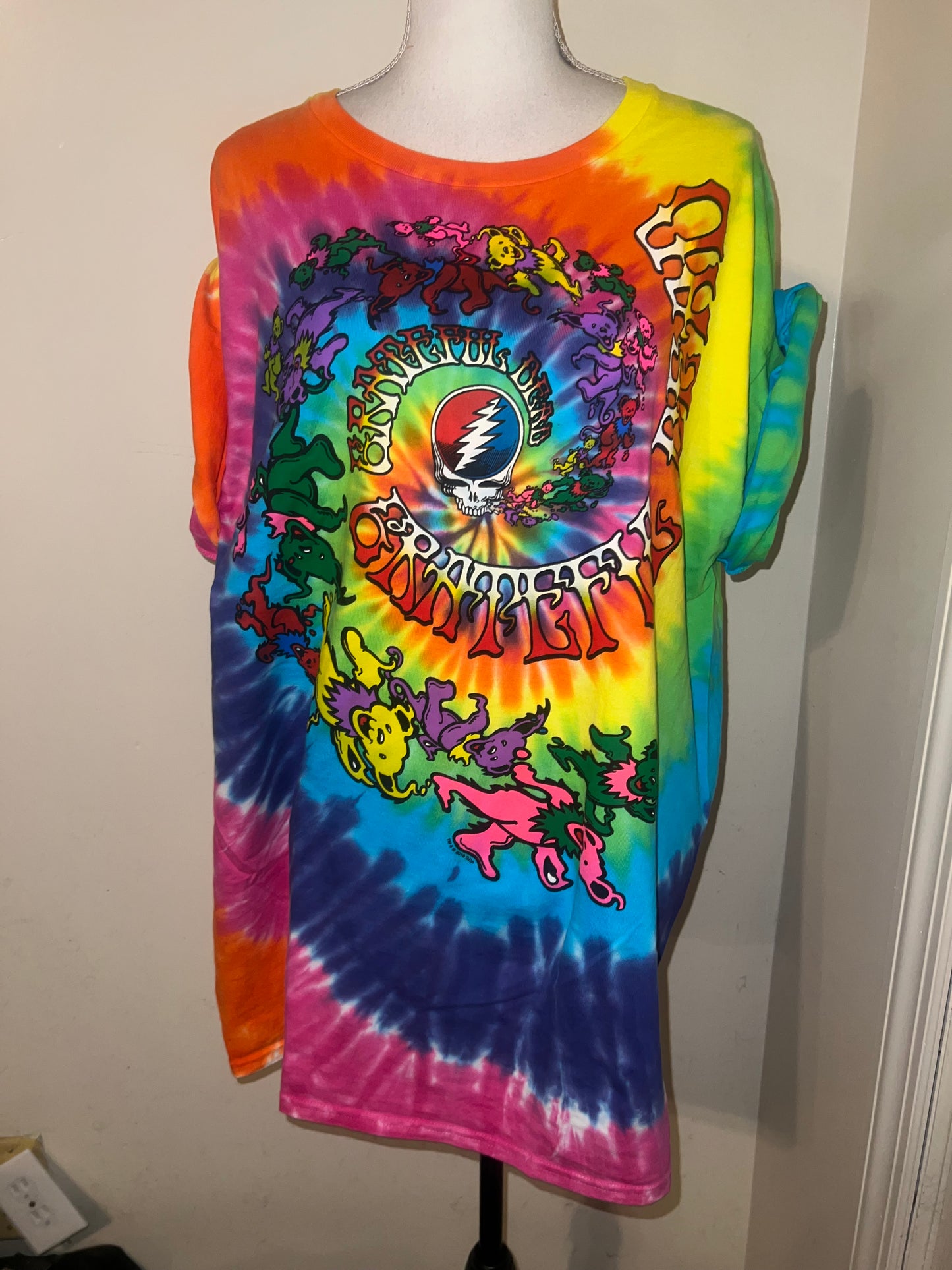 Grateful Dead Oversized Distressed Tee