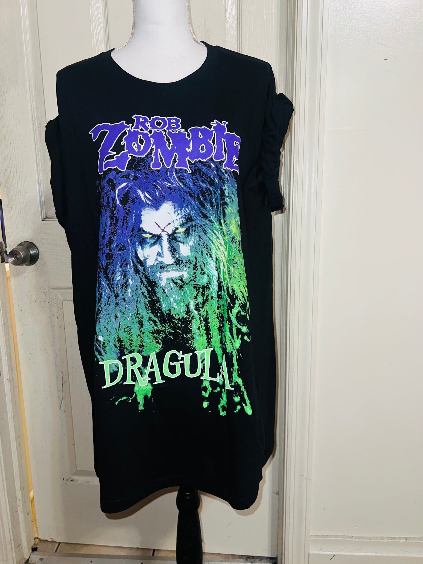Rob Zombie Oversized Distressed Tee