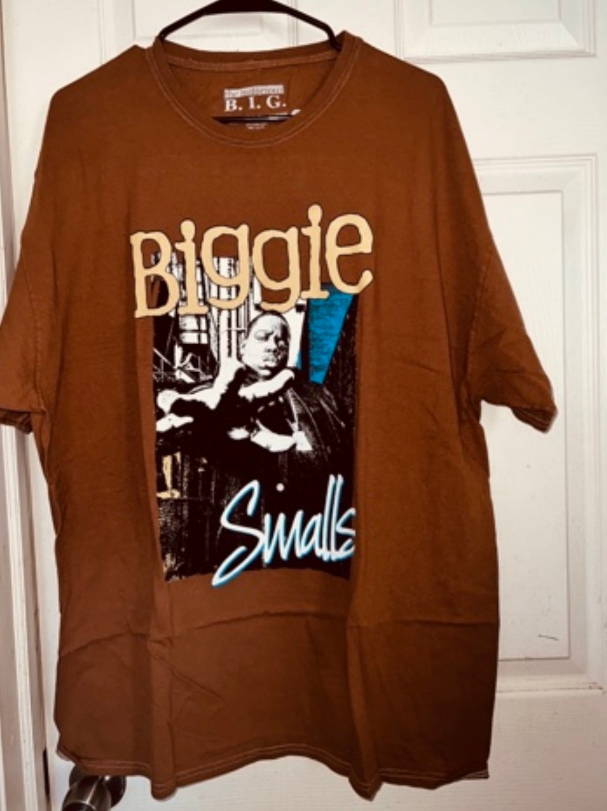 Biggie Smalls Oversized Distressed T-Shirt