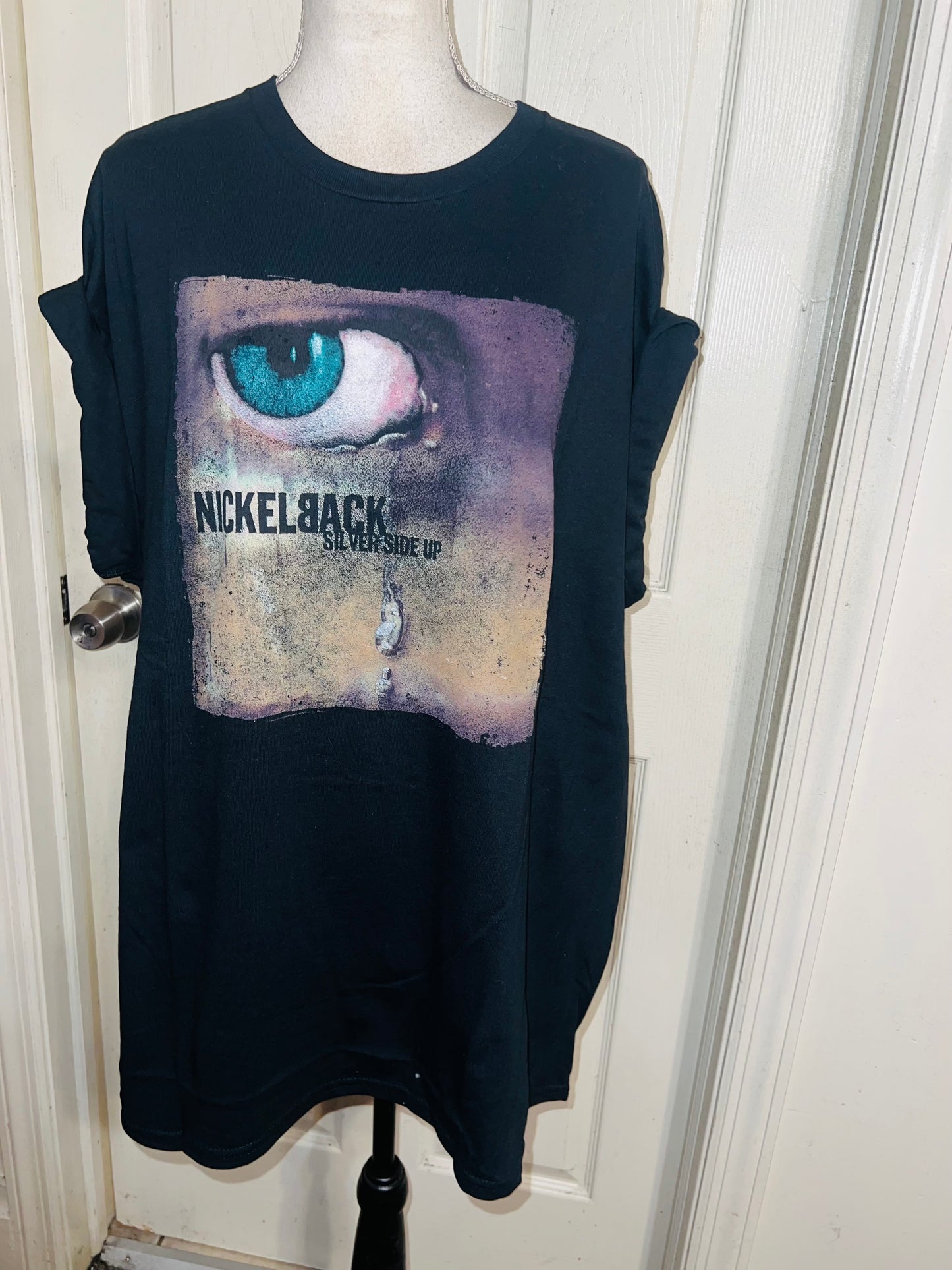 Nickelback Oversized Distressed Tee
