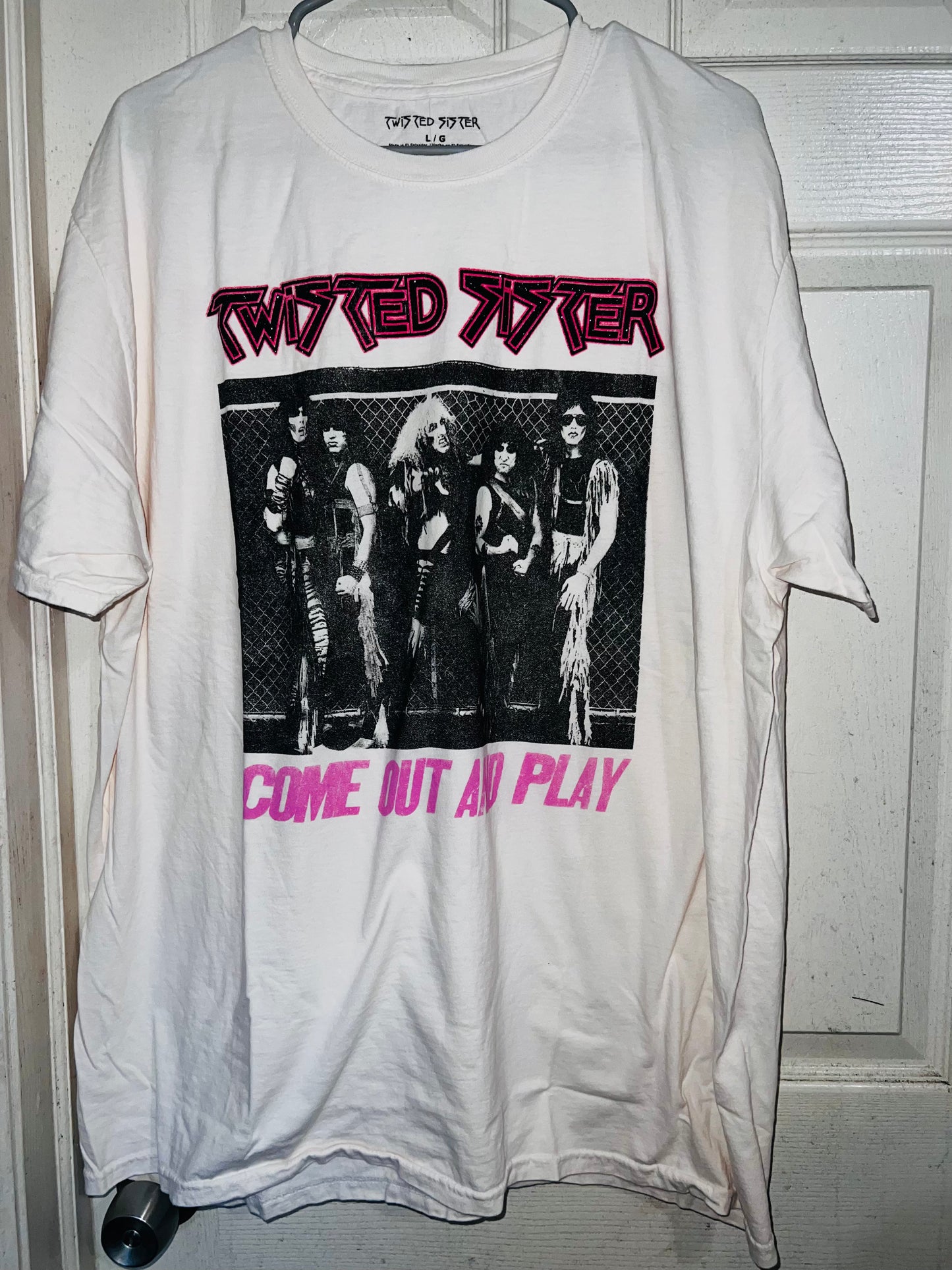 Twisted Sister Oversized Tee