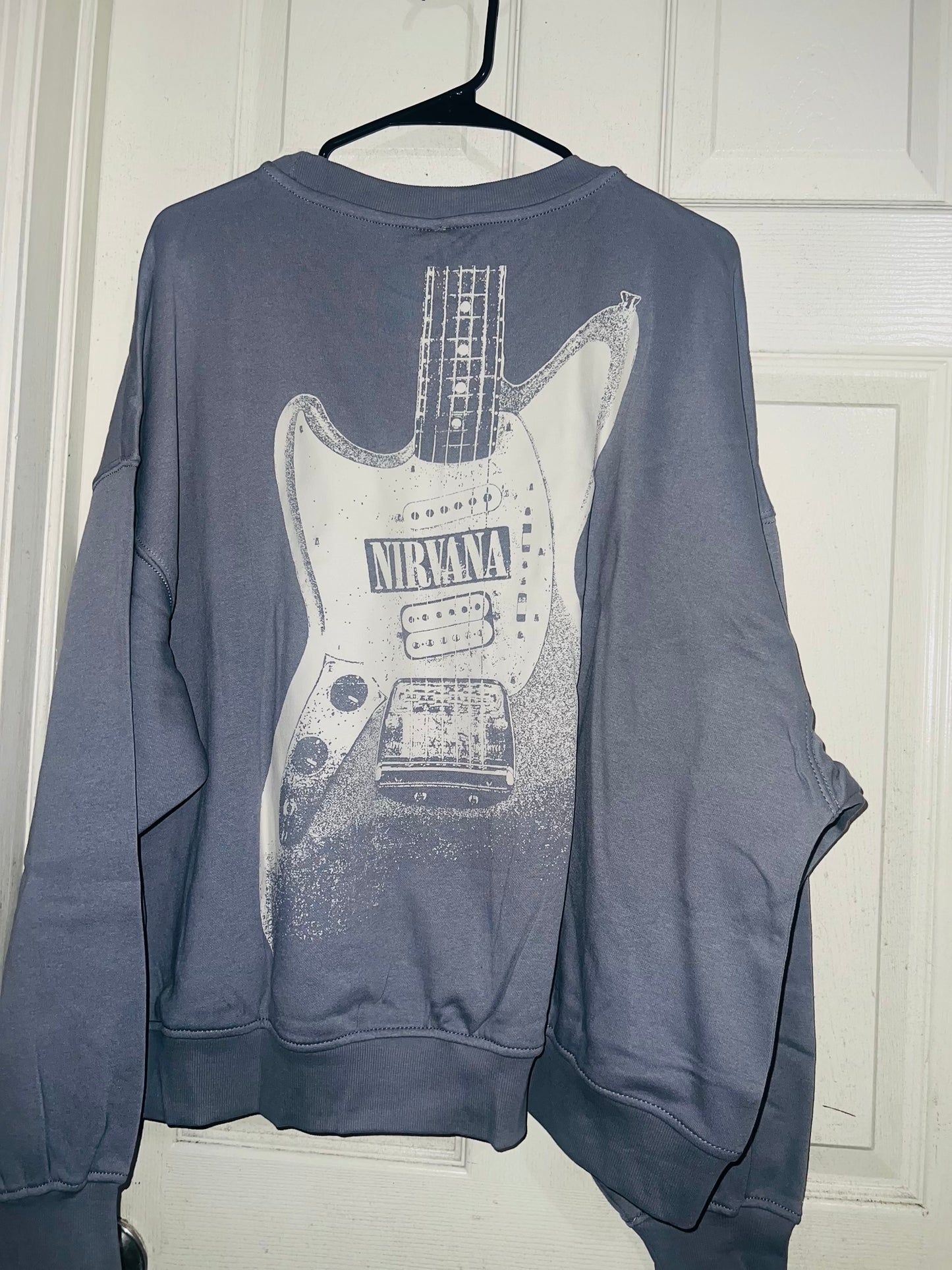 Nirvana Double Sided Oversized Sweatshirt