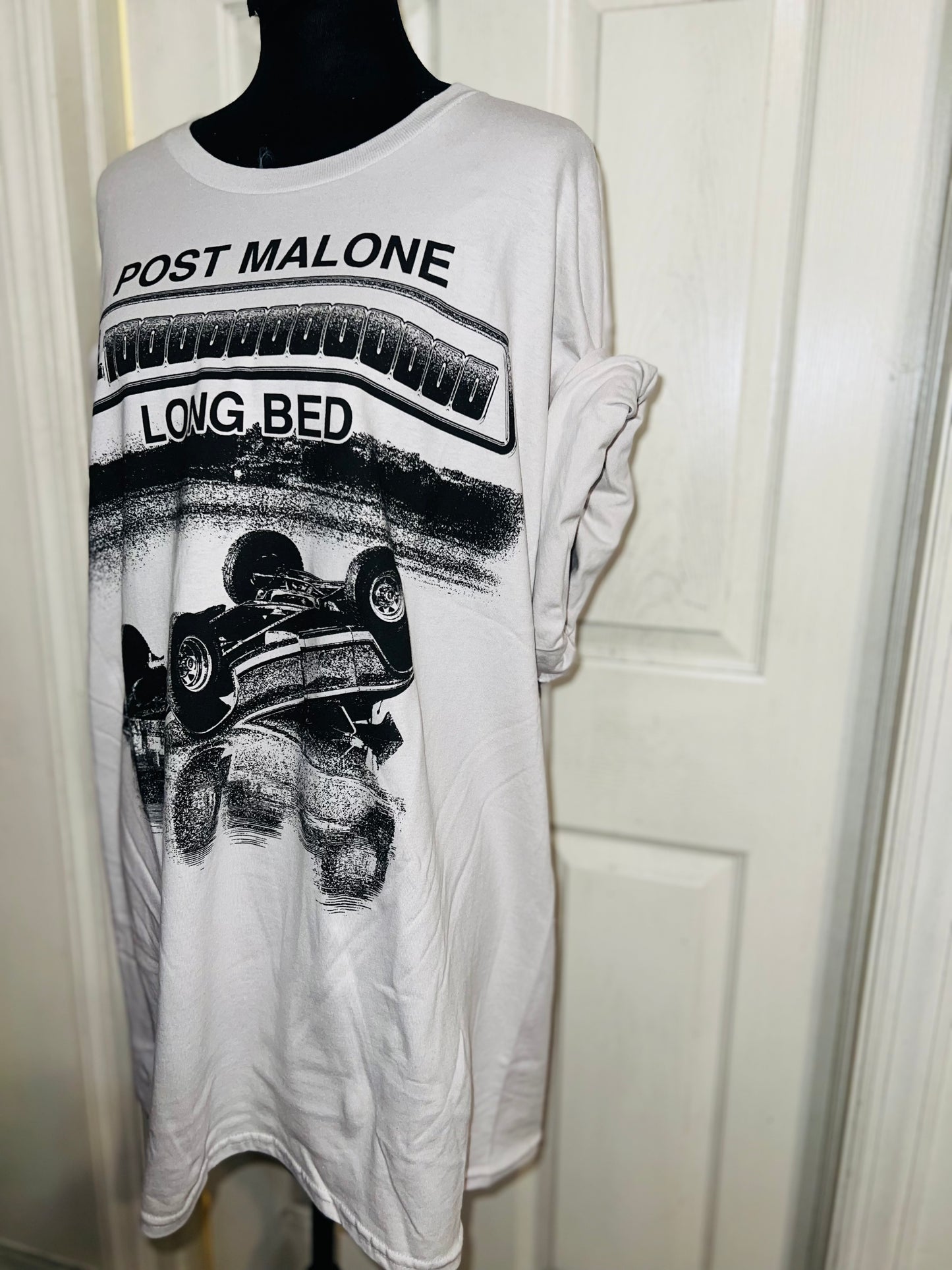 Post Malone Double Sided Oversized Distressed Tee