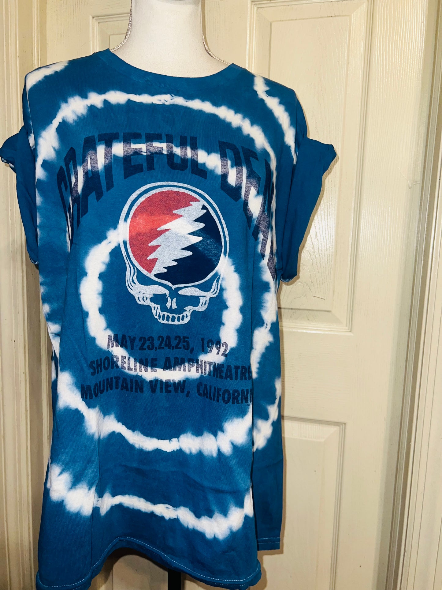 Grateful Dead Oversized Distressed Tee