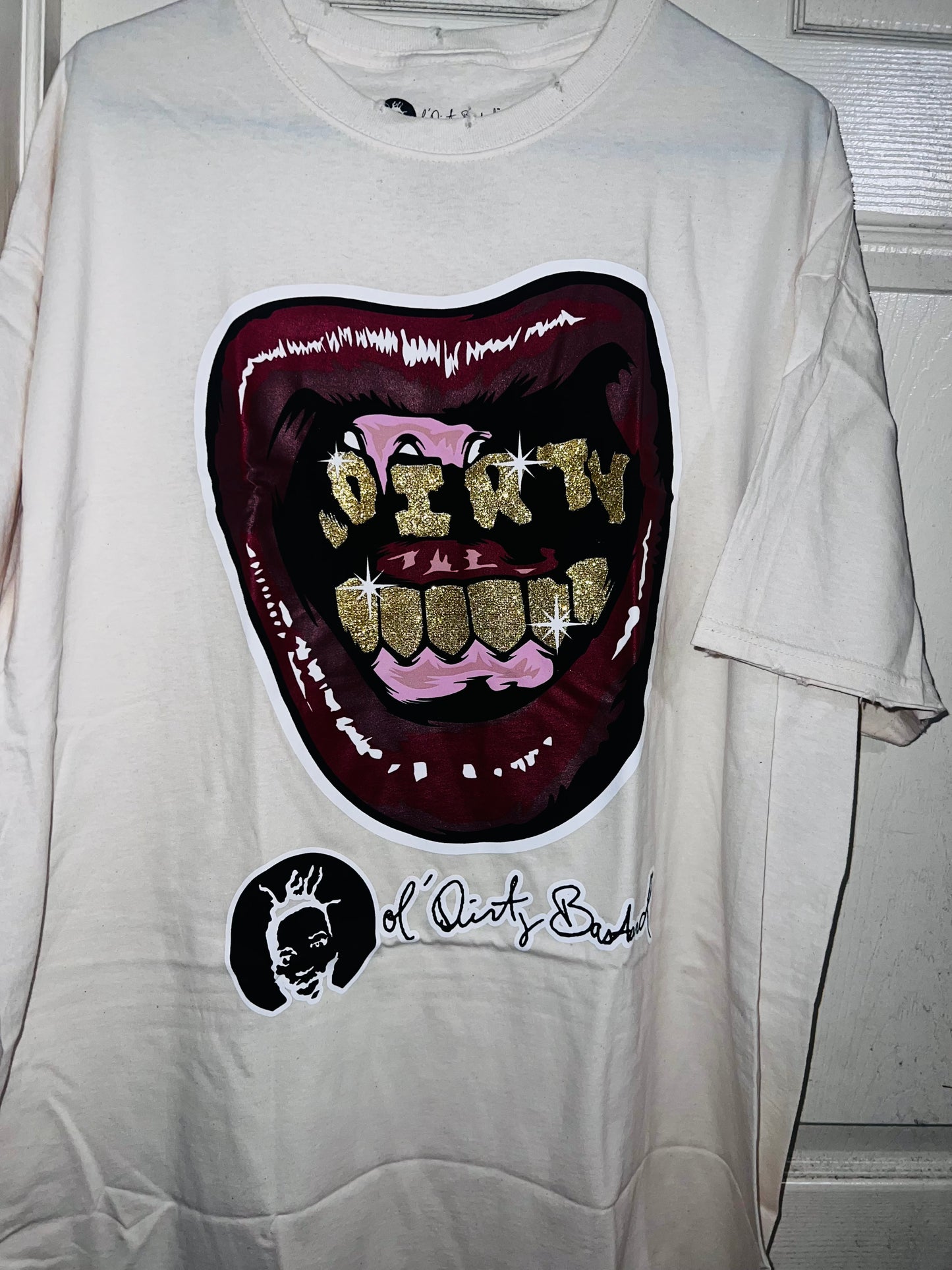 Ol’ Dirty Bastard Oversized Distressed Tee