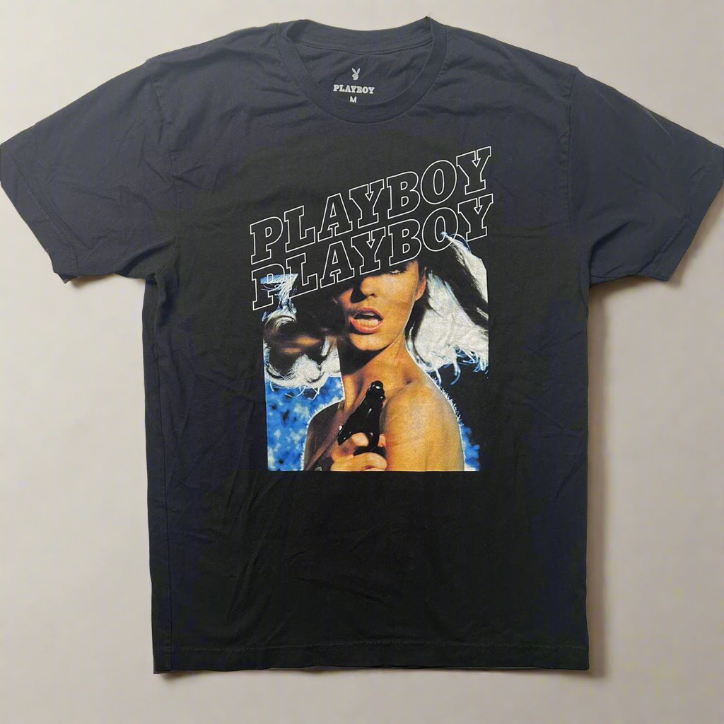 Playboy Oversized Distressed Tee