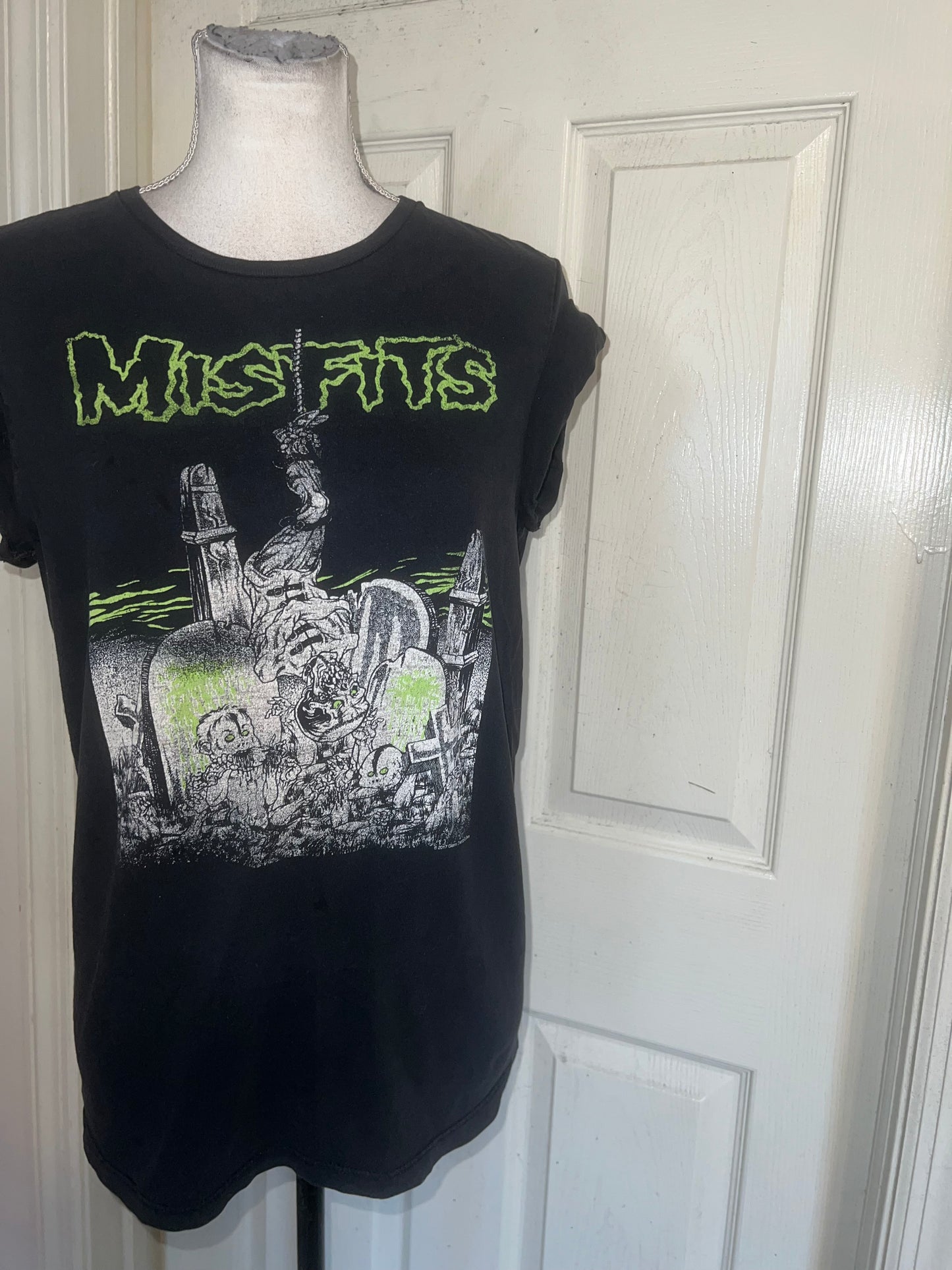 Misfits Vintage Oversized Distressed Tee