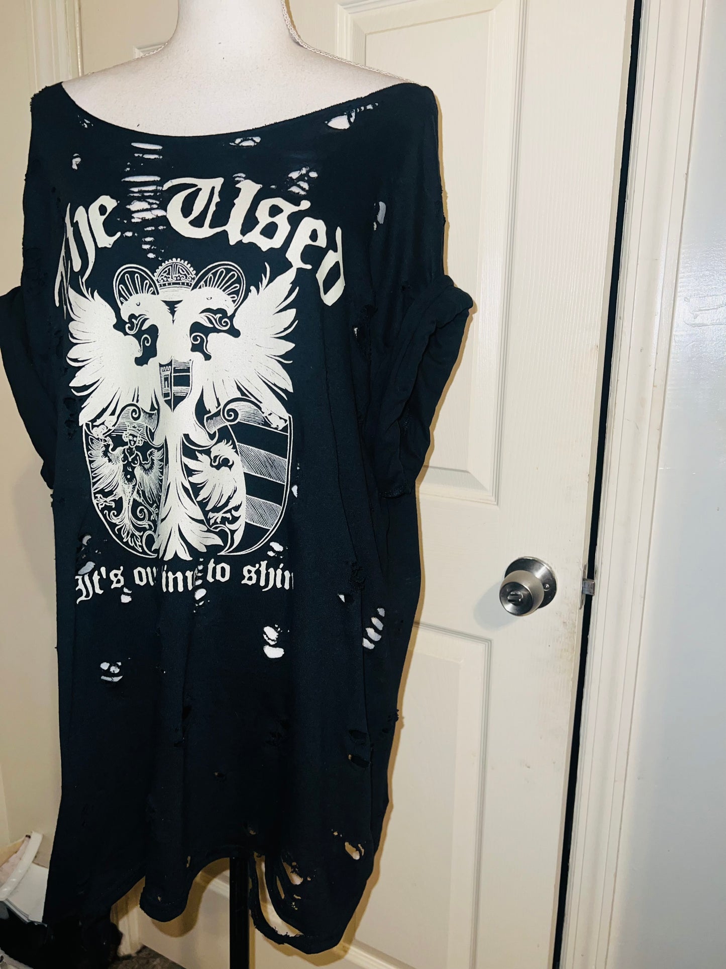 The Used Oversized Distressed Tee